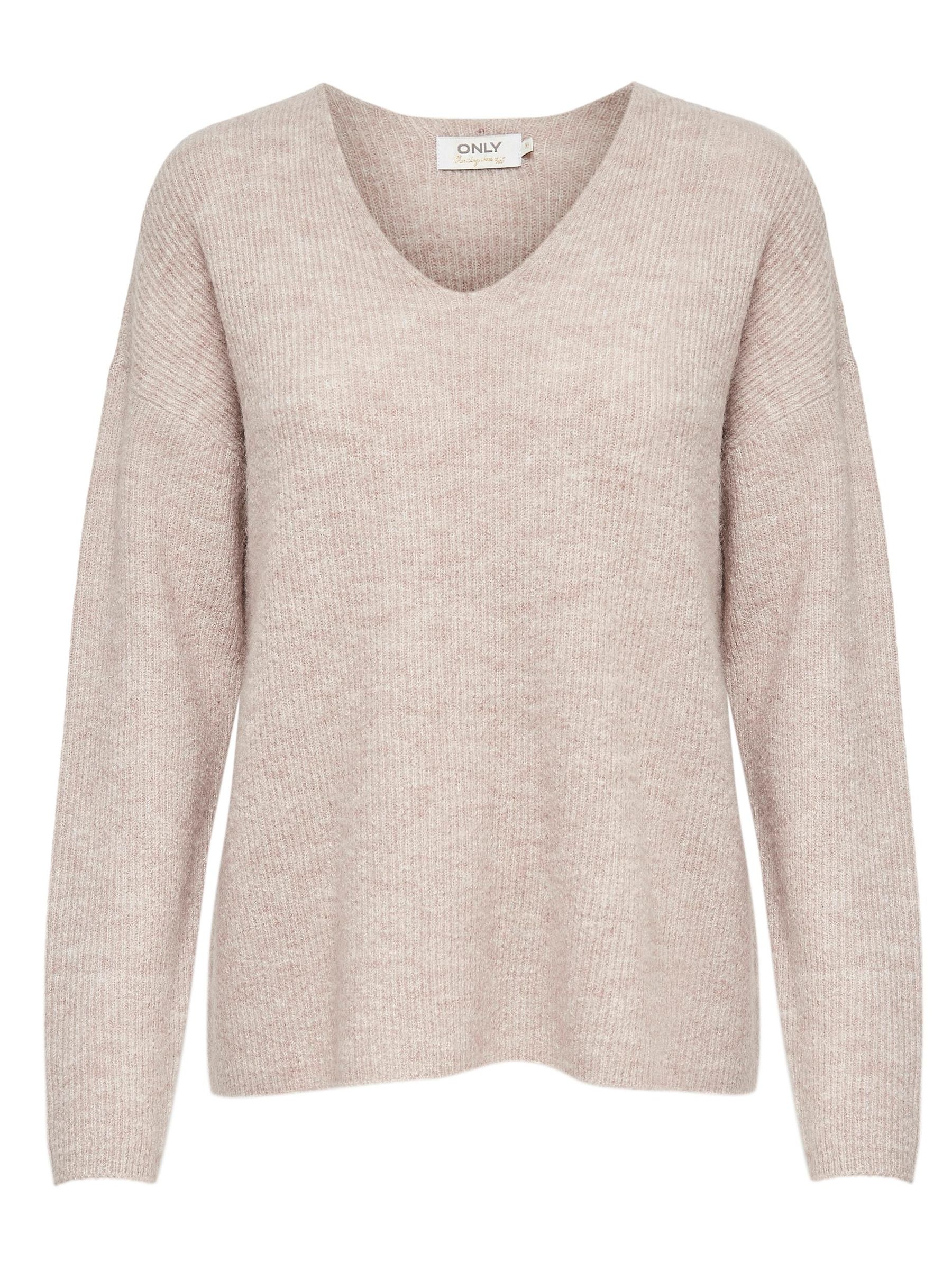 ONLY_SpringSummer2020_3735116_15204588.jpg Warmer Strickpullover Stretch Sweater V-Ausschnitt Langarm ONLDANIELLA