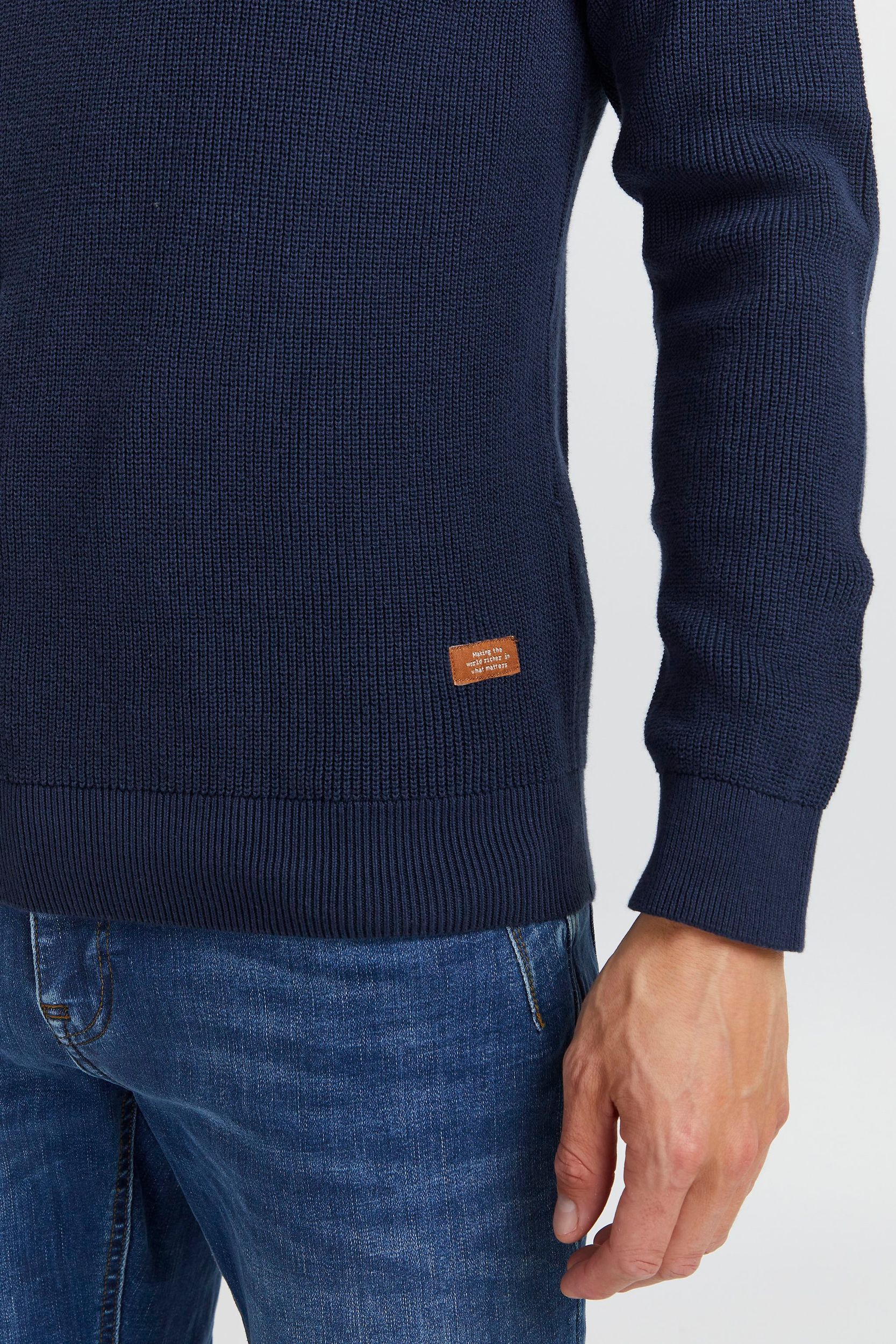 Warmer Strickpullover Stehkragen Sweater mit Zip Langarm Basic BHCodford Warmer Strickpullover Stehkragen Sweater mit Zip Langarm Basic BHCodford