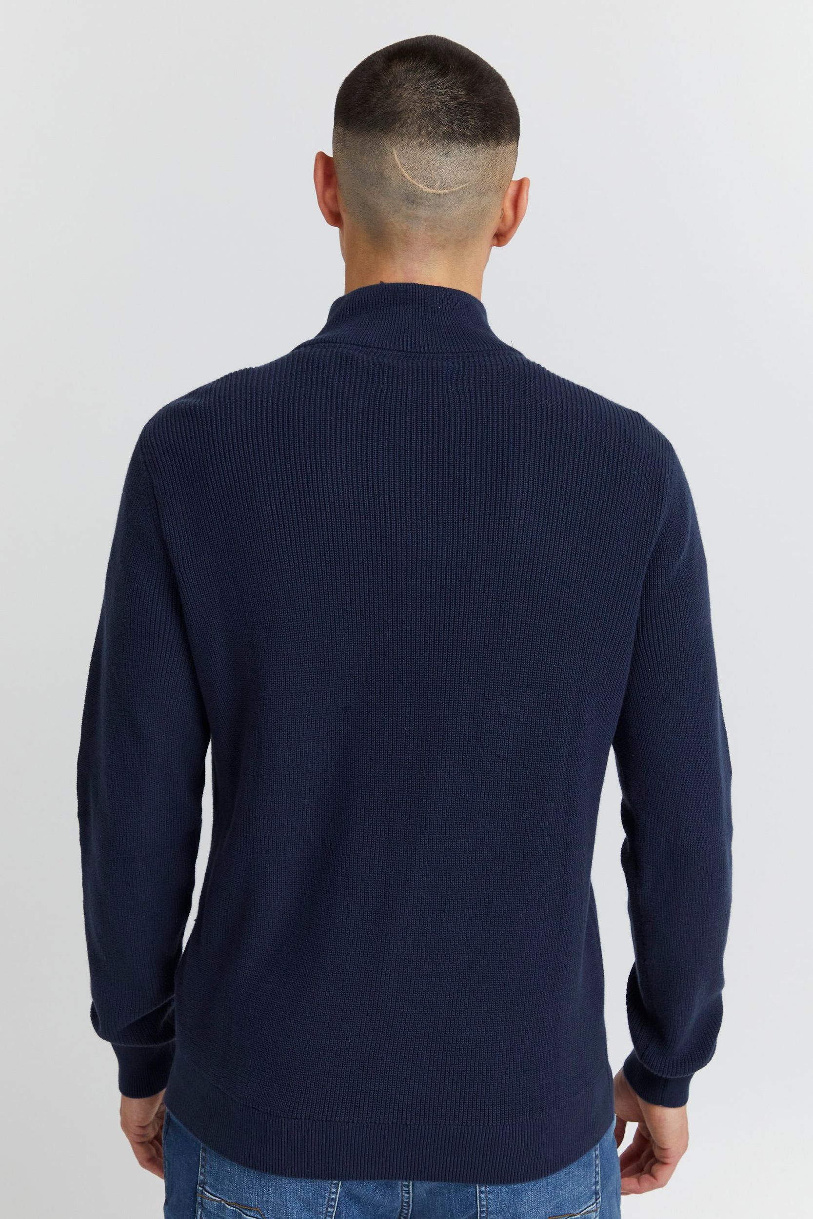 Warmer Strickpullover Stehkragen Sweater mit Zip Langarm Basic BHCodford Warmer Strickpullover Stehkragen Sweater mit Zip Langarm Basic BHCodford