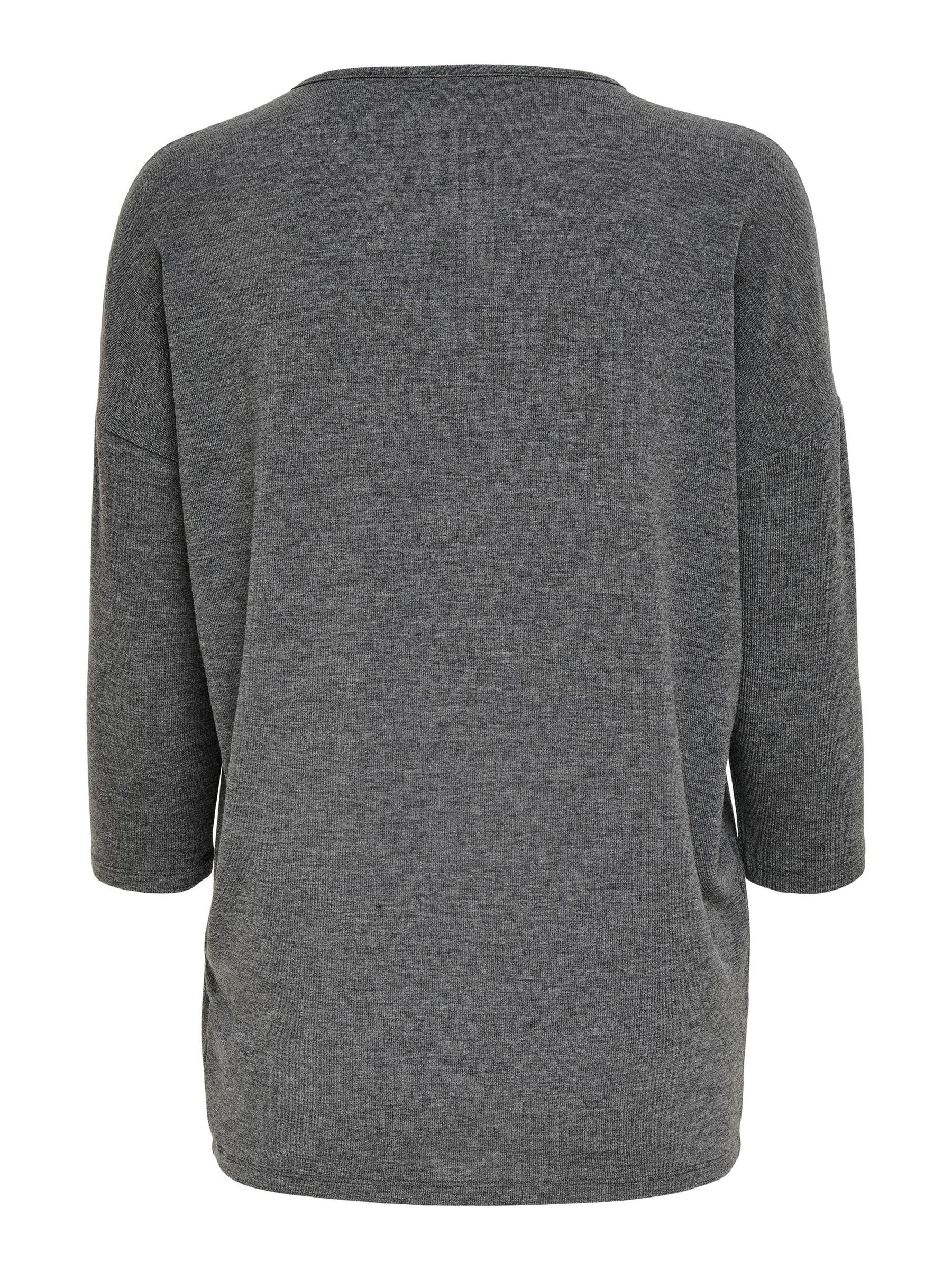 ONLY_SpringSummer2020_2812430_15157920_2.jpg Dünner Basic Strickpullover 3/4 Langarm Stretch Sweater ONLGLAMOUR