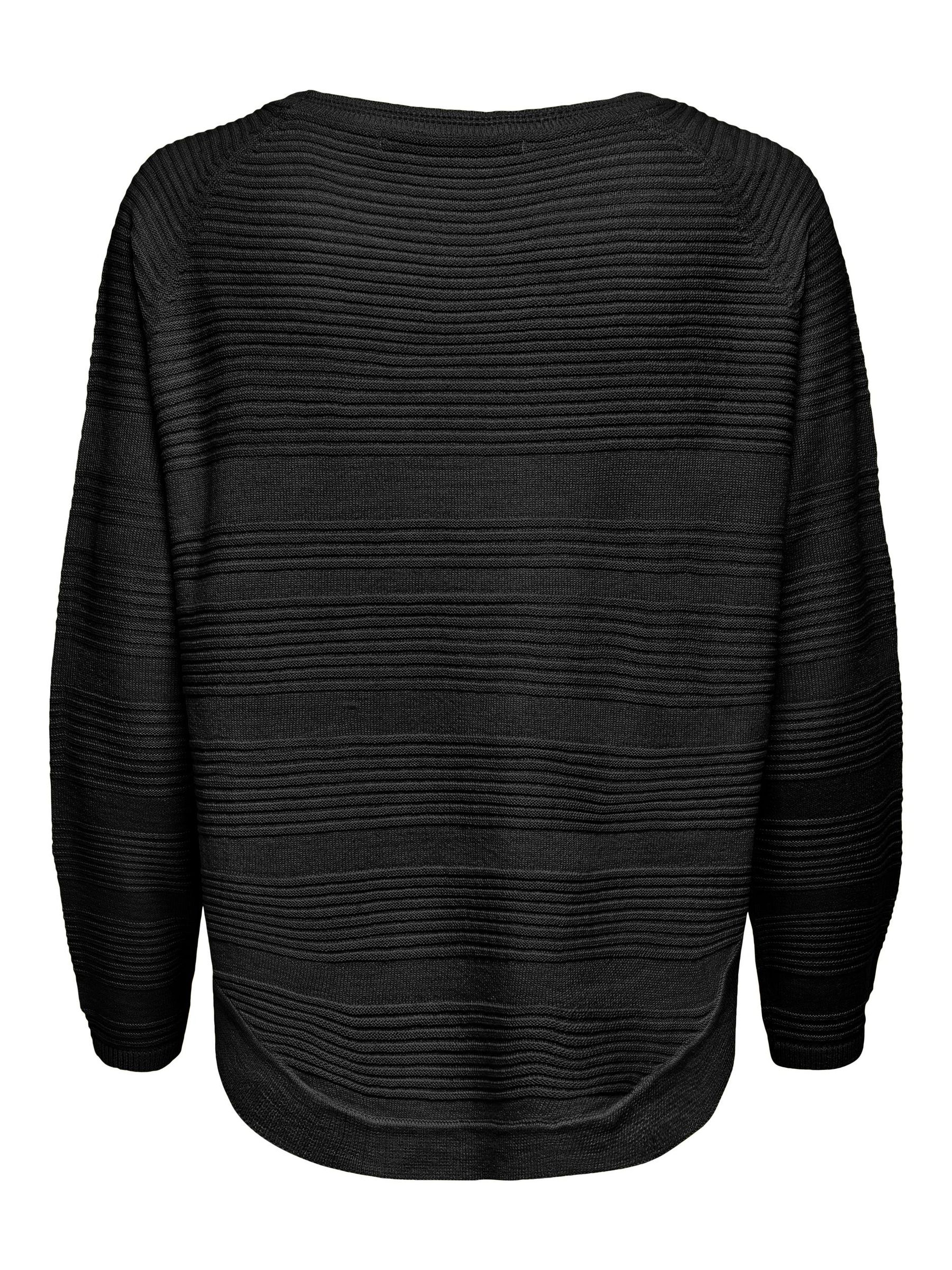 ONLY_NOOS2017_2624267_15141866_2.jpg Dünner Strick Pullover Langarm Basic Stretch Sweater ONLCAVIAR