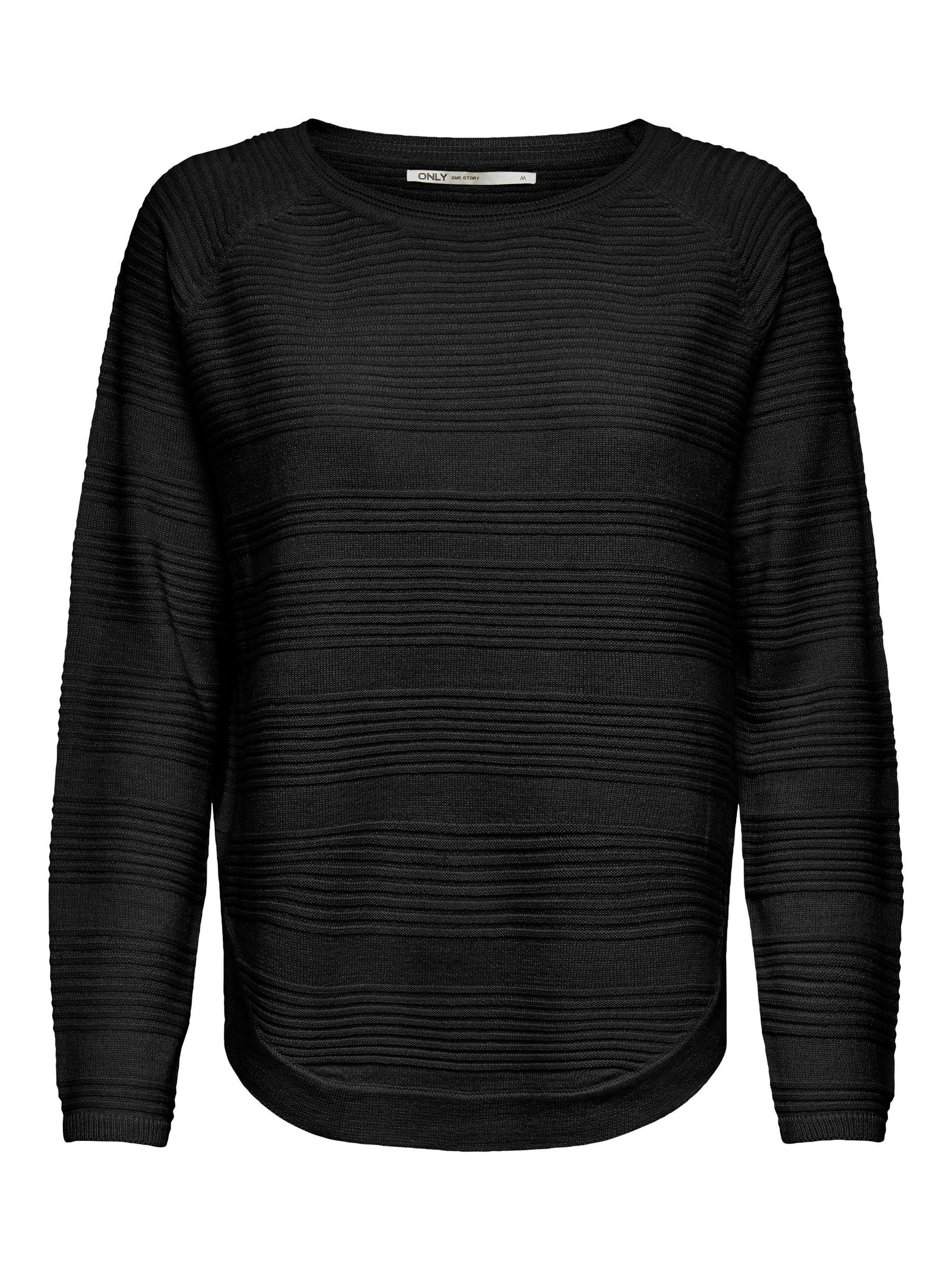 ONLY_NOOS2017_2624267_15141866.jpg Dünner Strick Pullover Langarm Basic Stretch Sweater ONLCAVIAR
