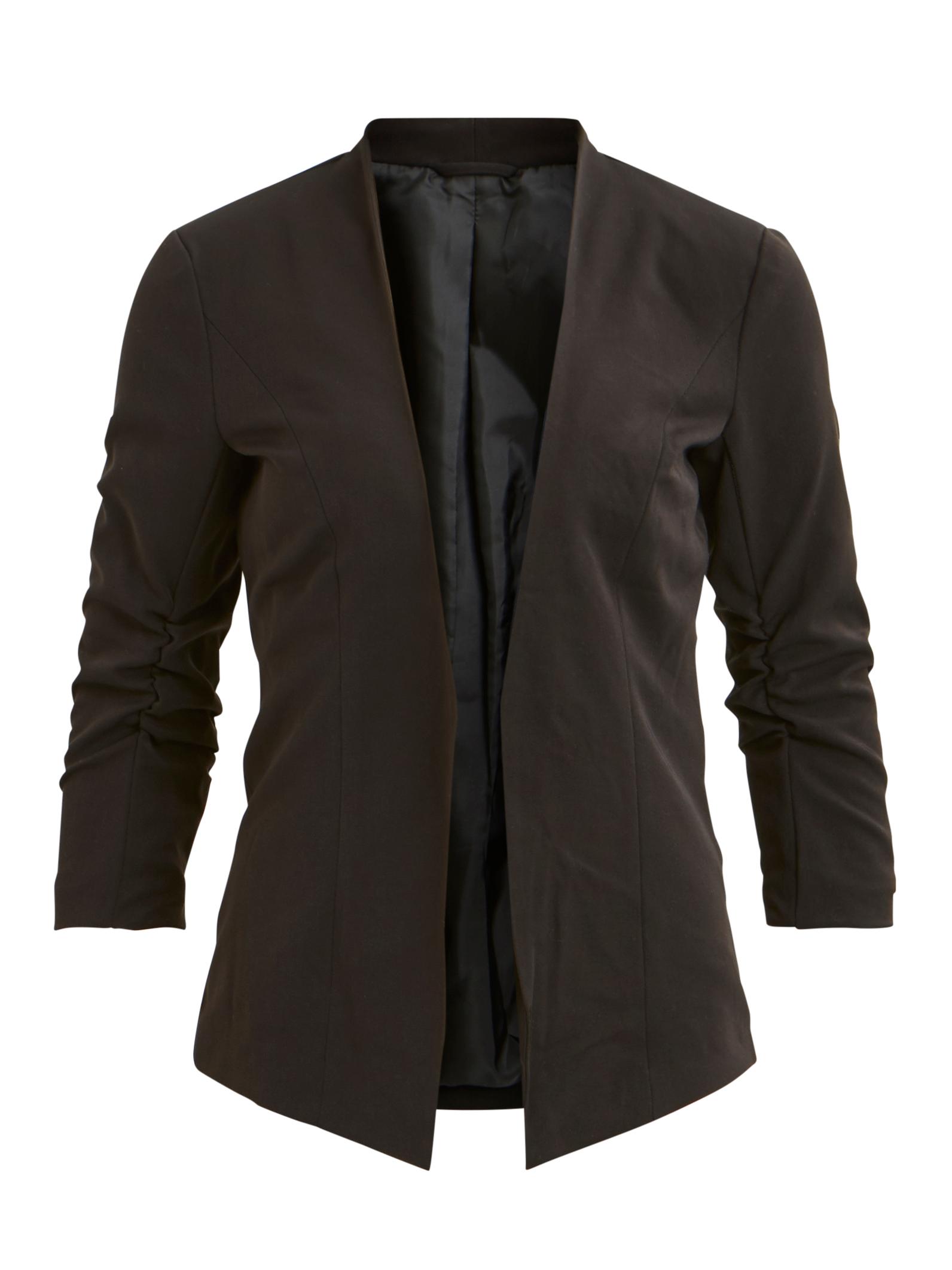VILA_Noos2023_2422288_14039434.jpg 3/4 Ärmel Blazer Dünne Jacke mit Schulterpolster Business Basic VIHER