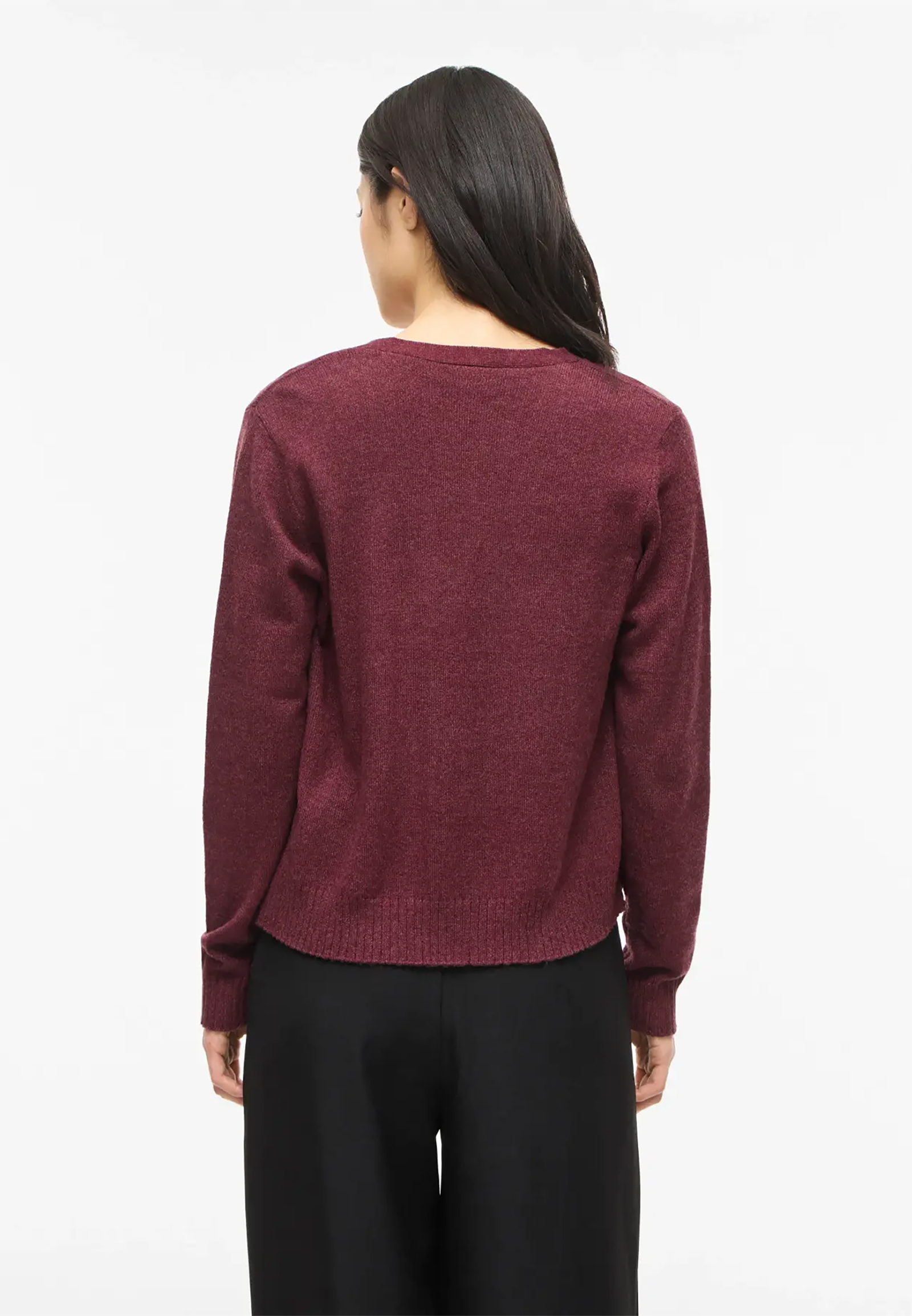 Kurze Feinstrick Cardigan Stretch Basic Jacke ohne Verschluss VIRIL Kurze Feinstrick Cardigan Stretch Basic Jacke ohne Verschluss VIRIL