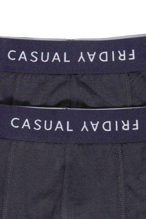 Casual Friday CASUAL FRIDAY 2er Stück Pack Boxershorts Trunks Set Stretch – Navy, Bild 3