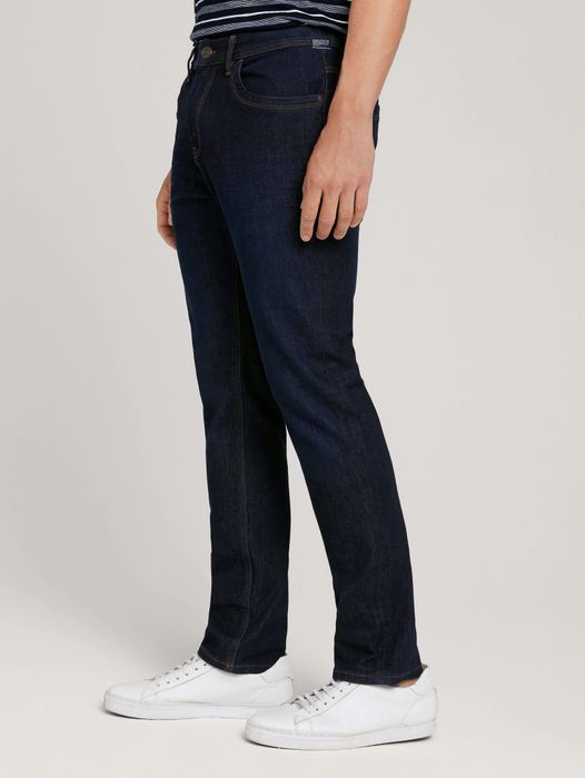 Tom Tailor TOM TAILOR Regular Slim Fit Jeans Basic Five-Pocket Stretch Hose – Blau, Bild 3