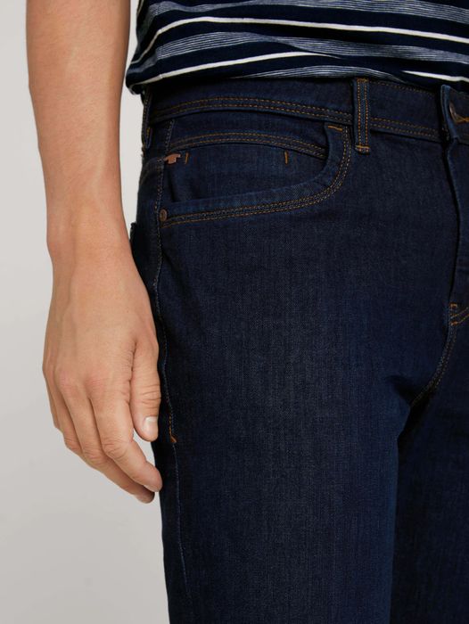 Tom Tailor TOM TAILOR Regular Slim Fit Jeans Basic Five-Pocket Stretch Hose – Blau, Bild 7