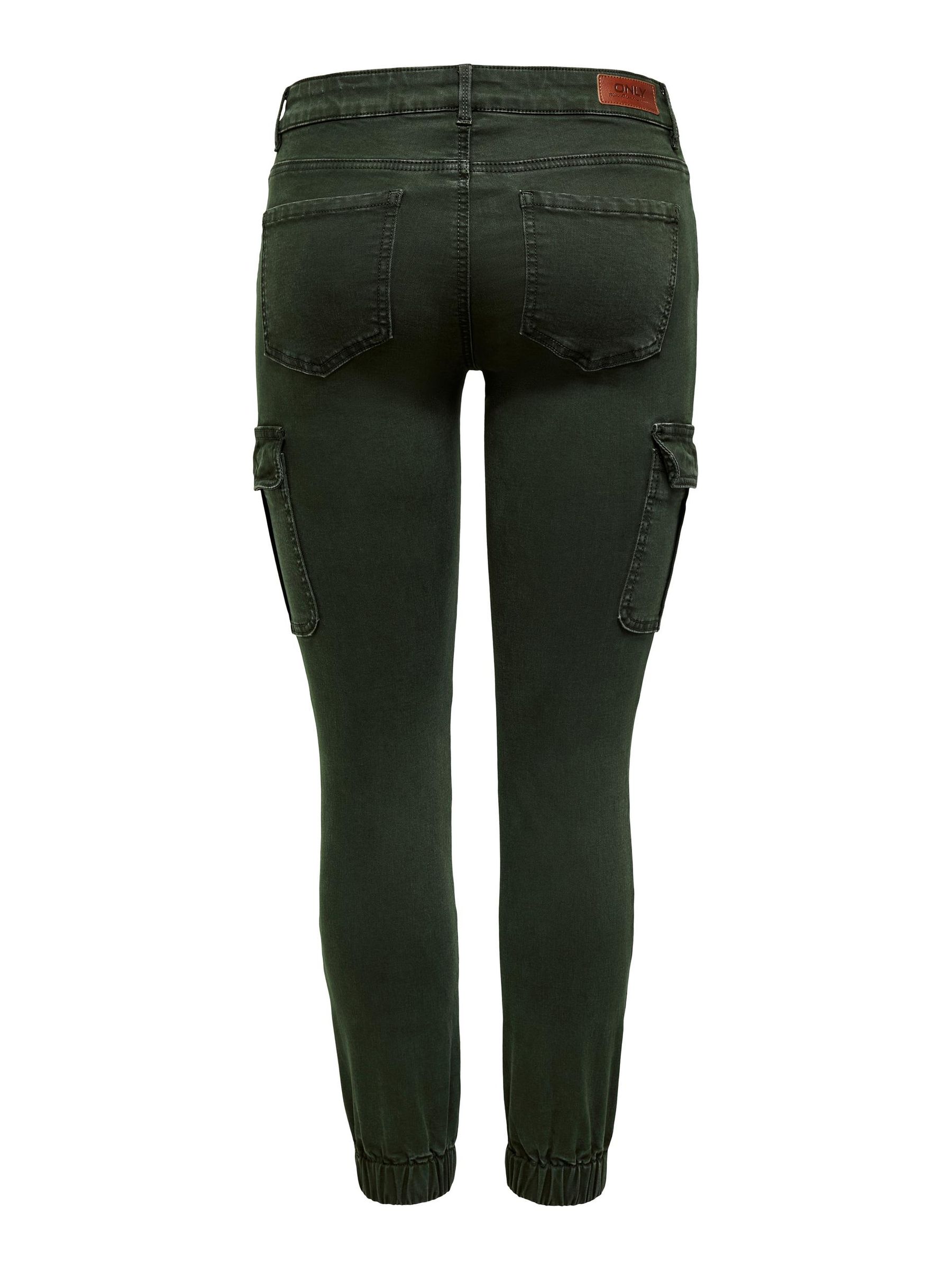 ONLY_SpringSummer2019_3436634_15170889_2.jpg Cargo Denim Jogger Pants Stretch Jeans Mid Waist Karotten Hose