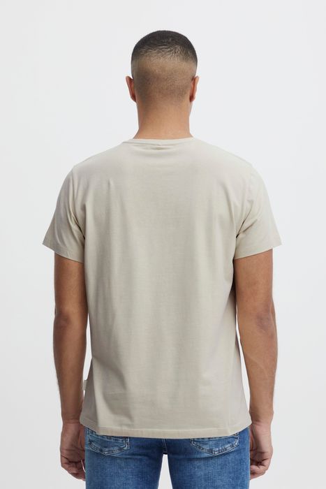 Blend BLEND Rundhals T-Shirt 2-er Stück Pack Kurzarm Shirt Basic Set – Grau, Bild 3