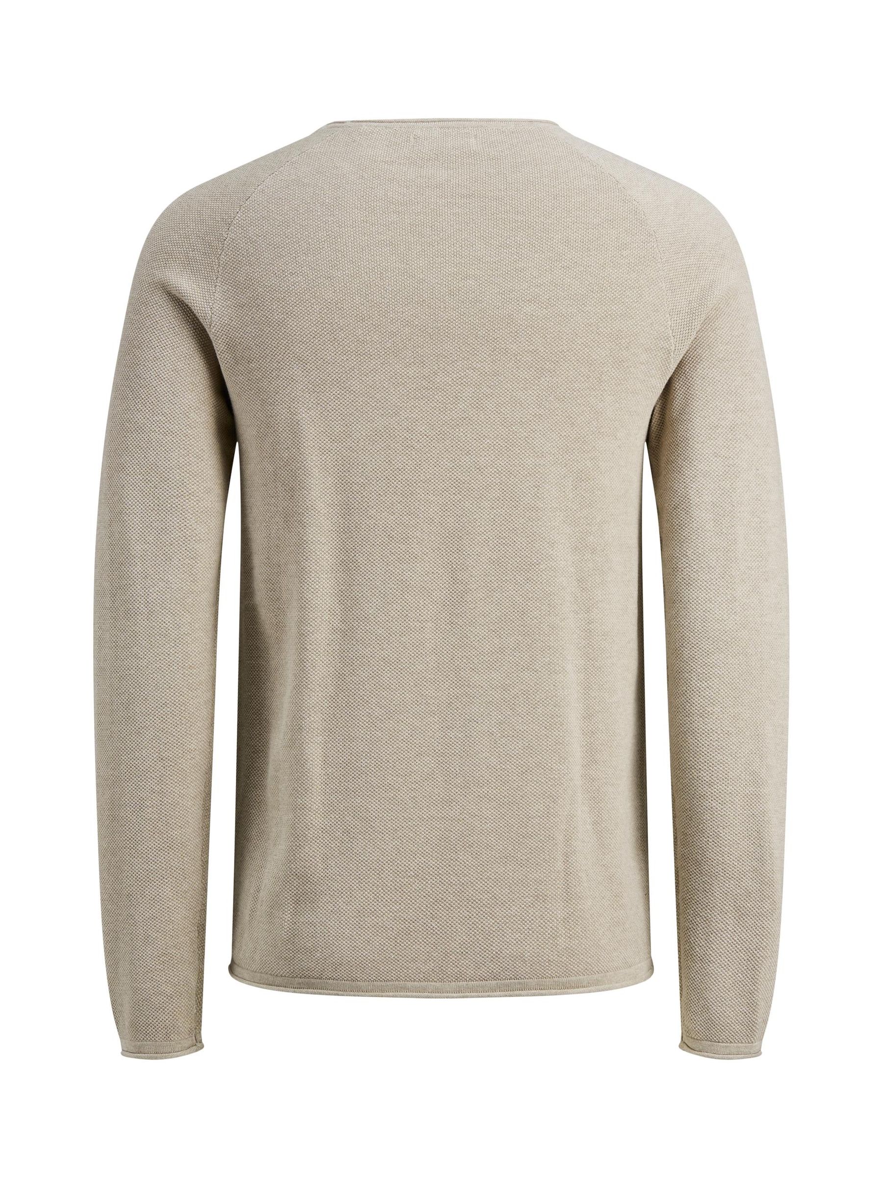 JACK&JONES_NOOS2019_3099555_12157321_2.jpg Langarm Strickpullover Sweater Baumwolle Shirt JJEHILL