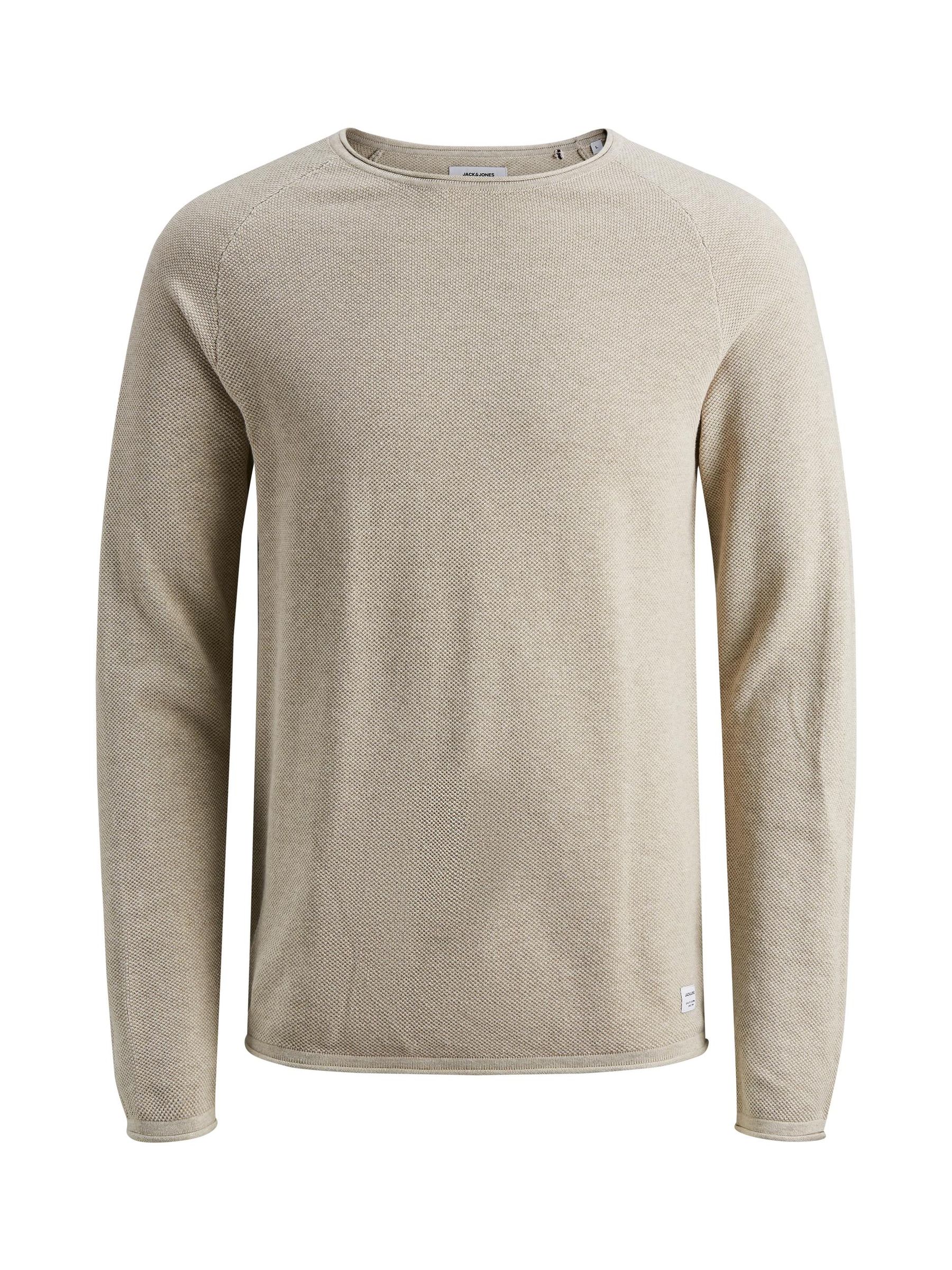 JACK&JONES_NOOS2019_3099555_12157321.jpg Langarm Strickpullover Sweater Baumwolle Shirt JJEHILL