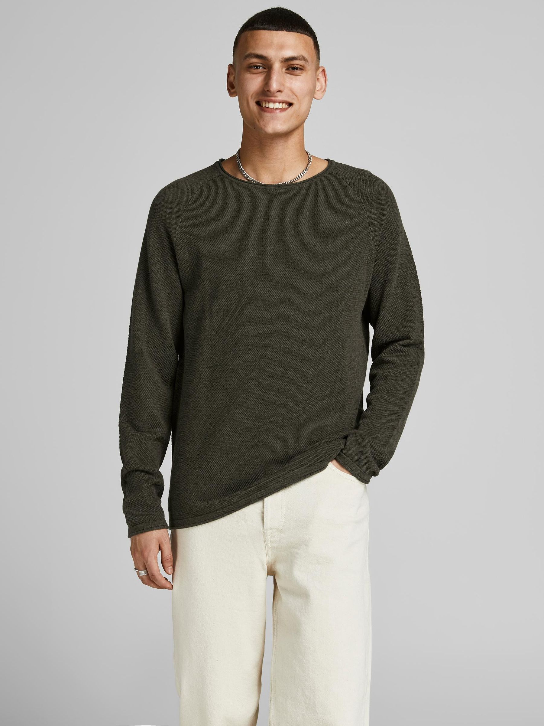 JACK&JONES_Noos2023_3099549_12157321_7.jpg Langarm Strickpullover Sweater Baumwolle Shirt JJEHILL