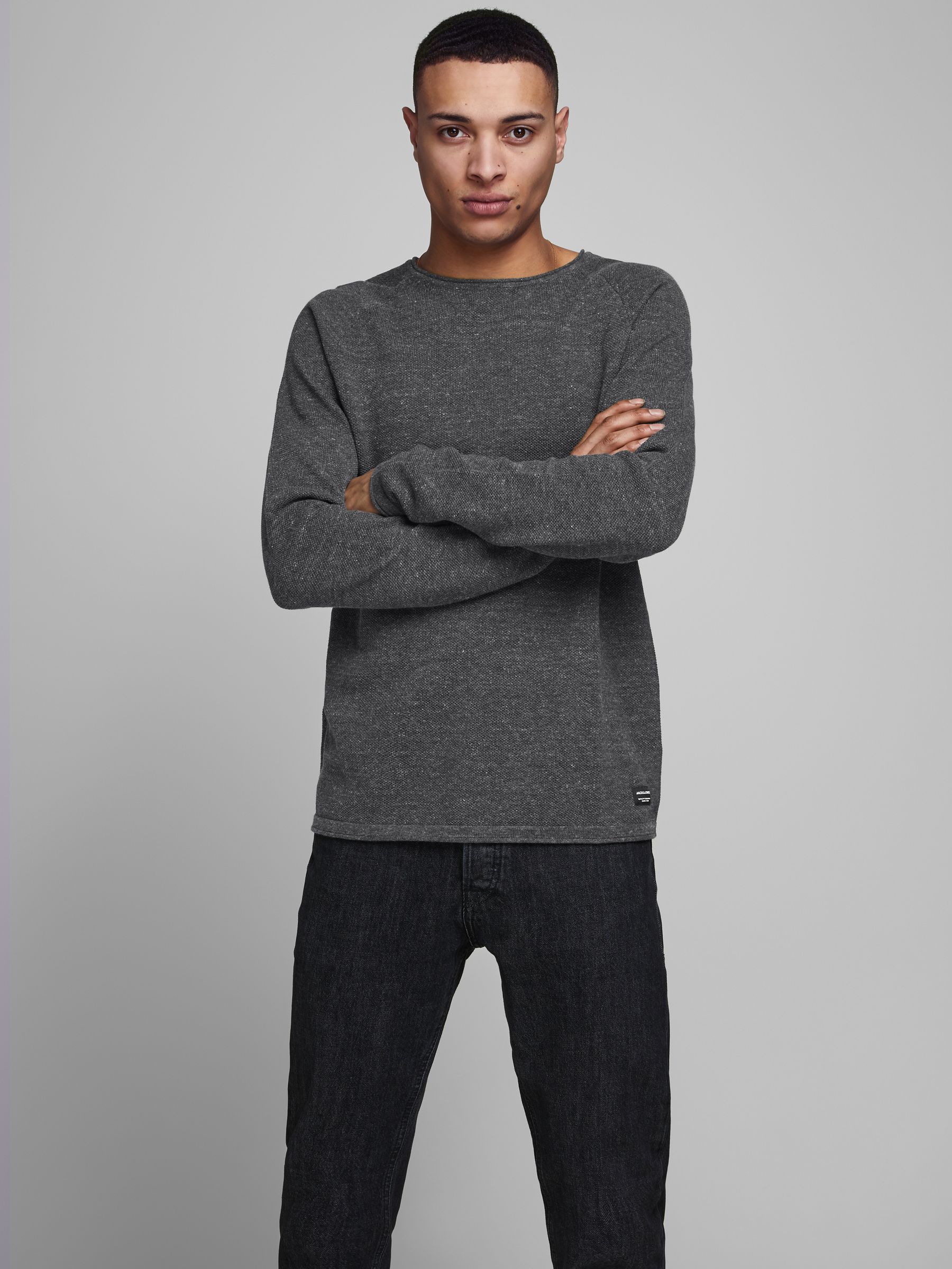 JACK&JONES_Noos2023_3099565_12157321_3.jpg Langarm Strickpullover Sweater Baumwolle Shirt JJEHILL