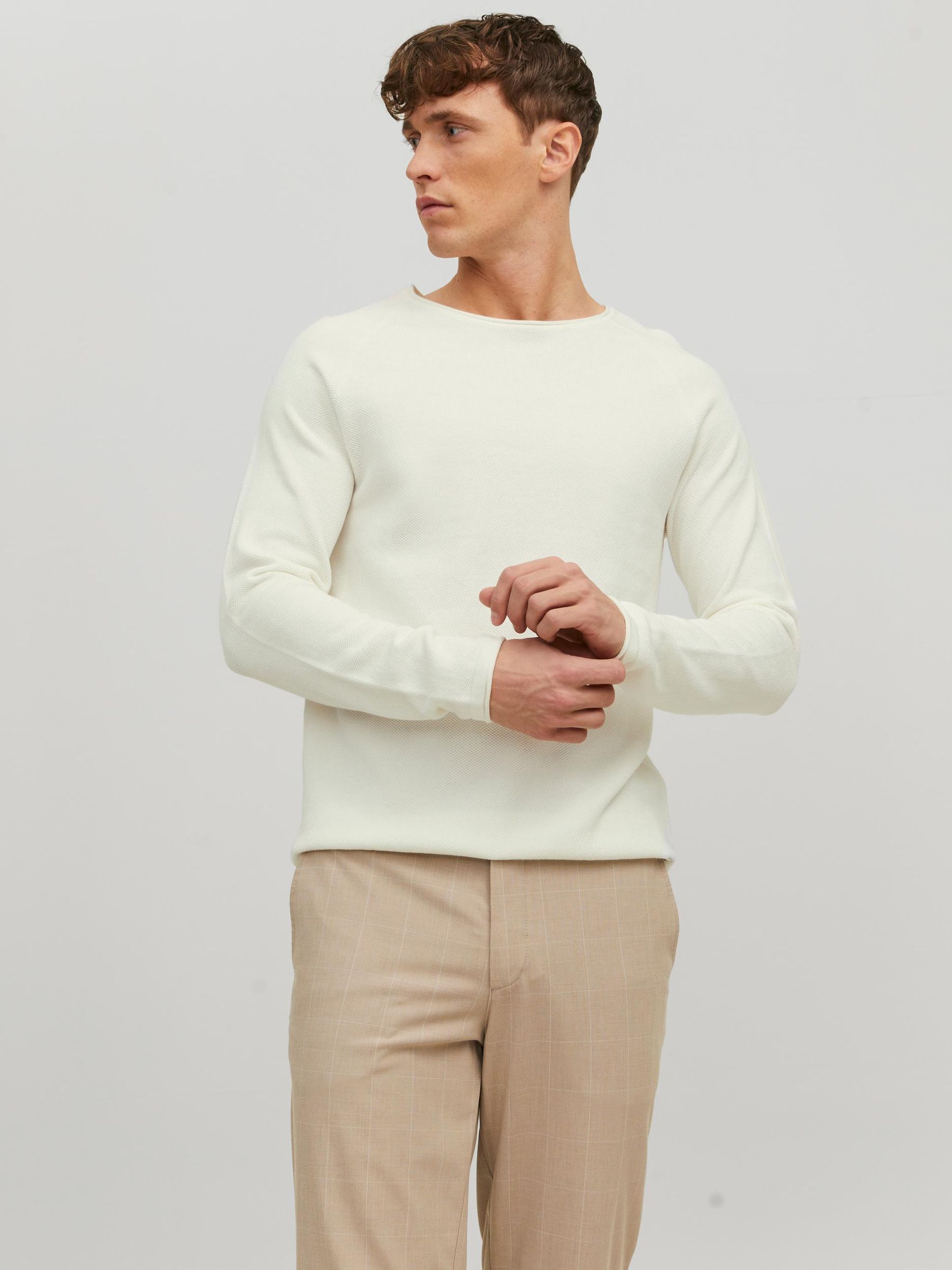 JACK&JONES_Noos2023_3681143_12157321_5.jpg Langarm Strickpullover Sweater Baumwolle Shirt JJEHILL