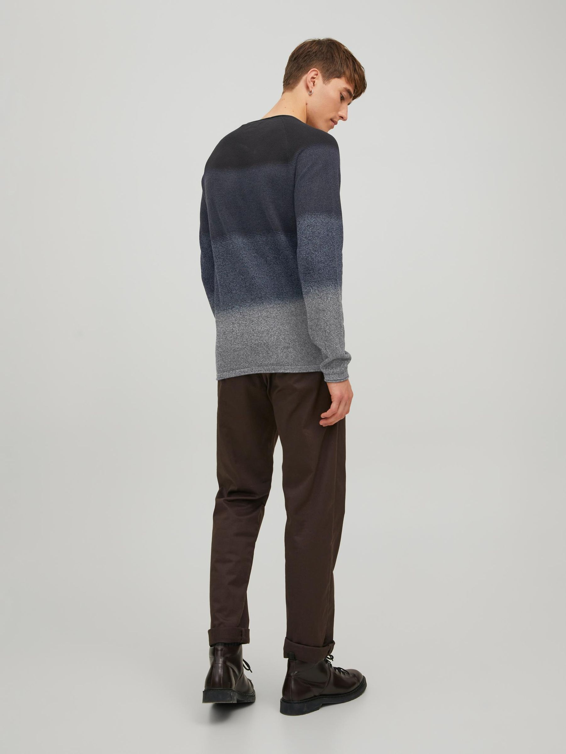 JACK&JONES_Noos2023_3967275_12157321_3.jpg Langarm Strickpullover Sweater Baumwolle Shirt JJEHILL