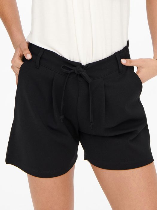 JDY Stoff Shorts mit Tunnelzug JDYNEW – Schwarz, Bild 5