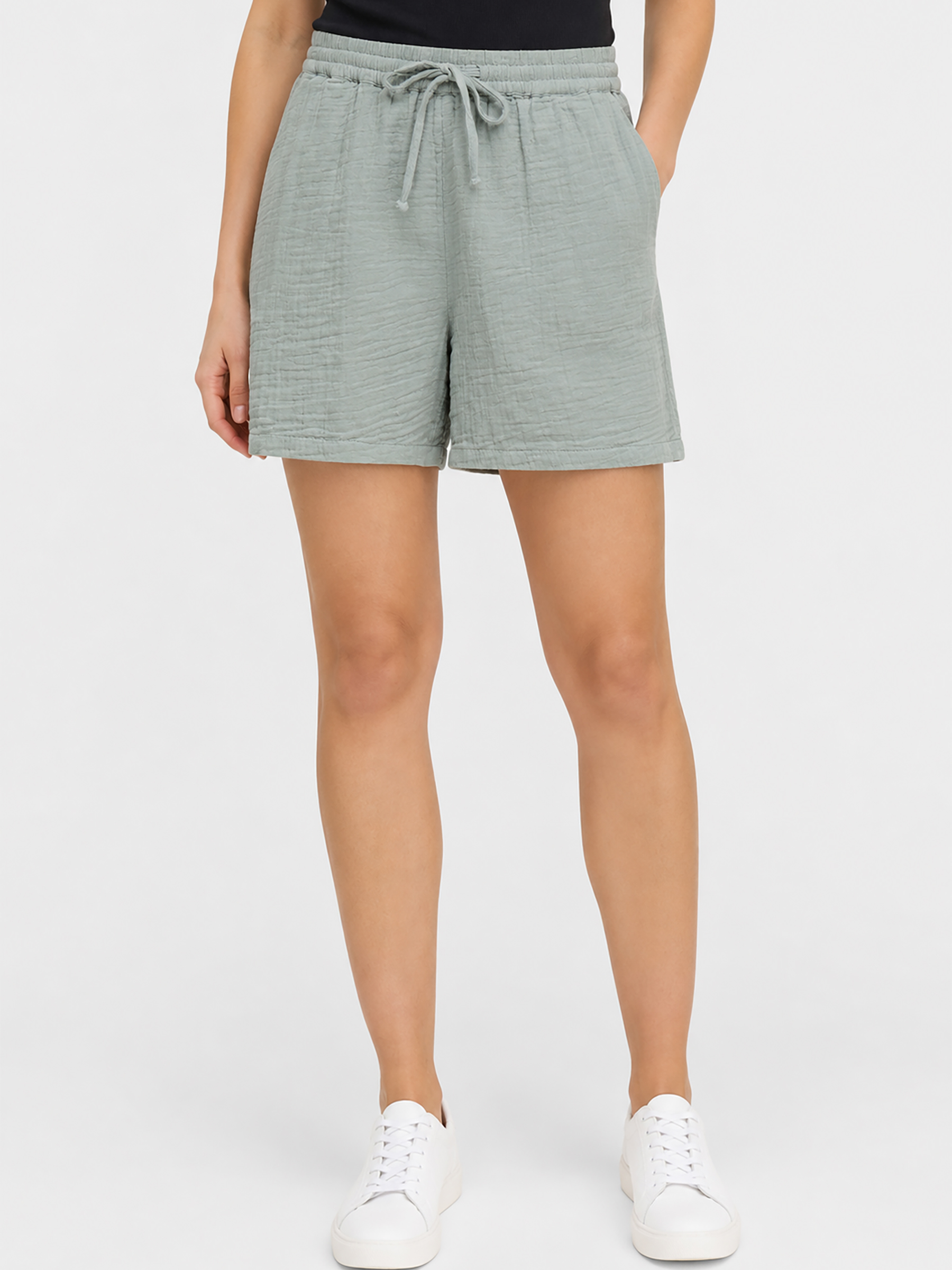 Kurze Struktur Stoff Shorts ONLTHYRA Kurze Struktur Stoff Shorts ONLTHYRA