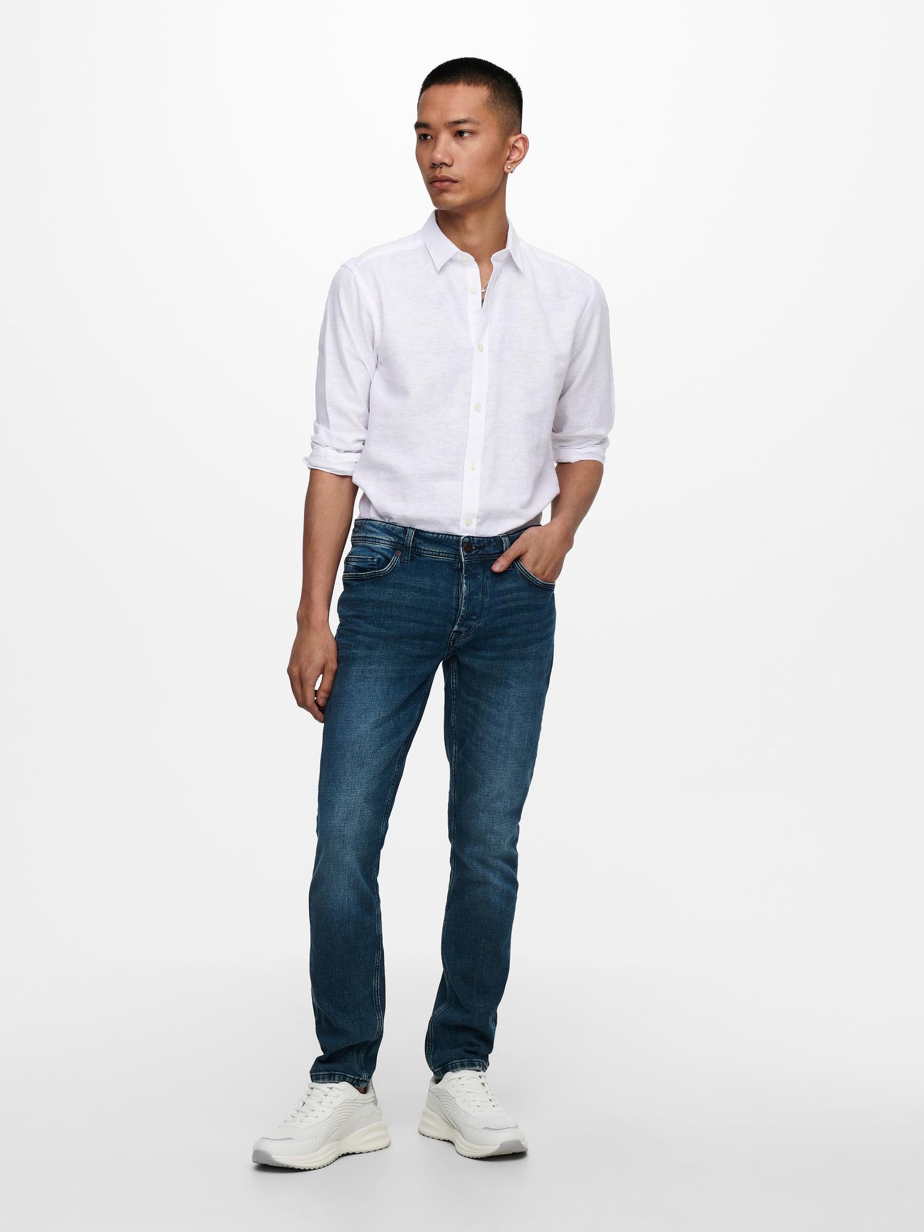 ONLY&SONS_SpringSummer2019_2955891_22012321_5.jpg Leichtes Langarm Hemd ONSCAIDEN