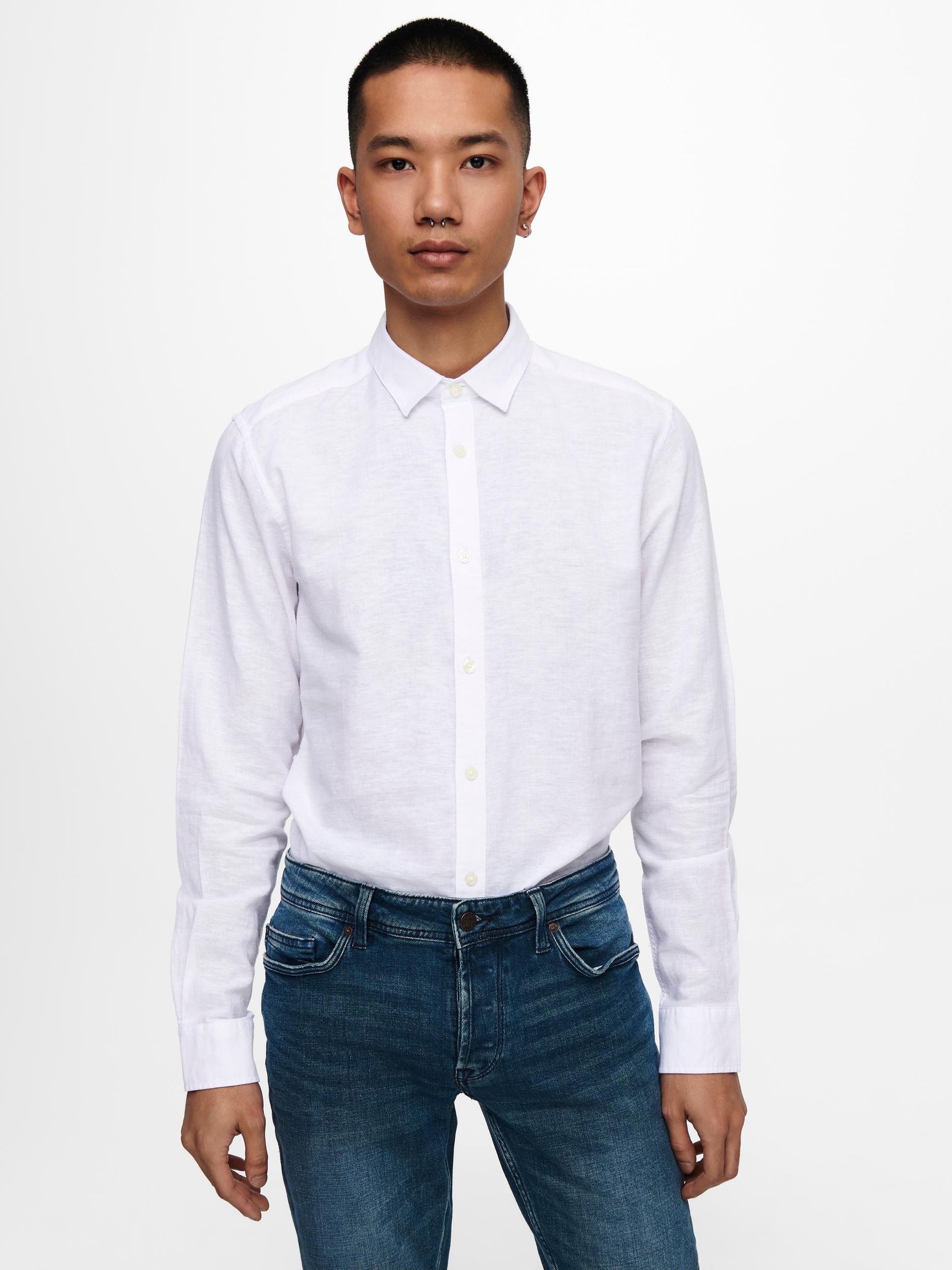 ONLY&SONS_SpringSummer2019_2955891_22012321_6.jpg Leichtes Langarm Hemd ONSCAIDEN