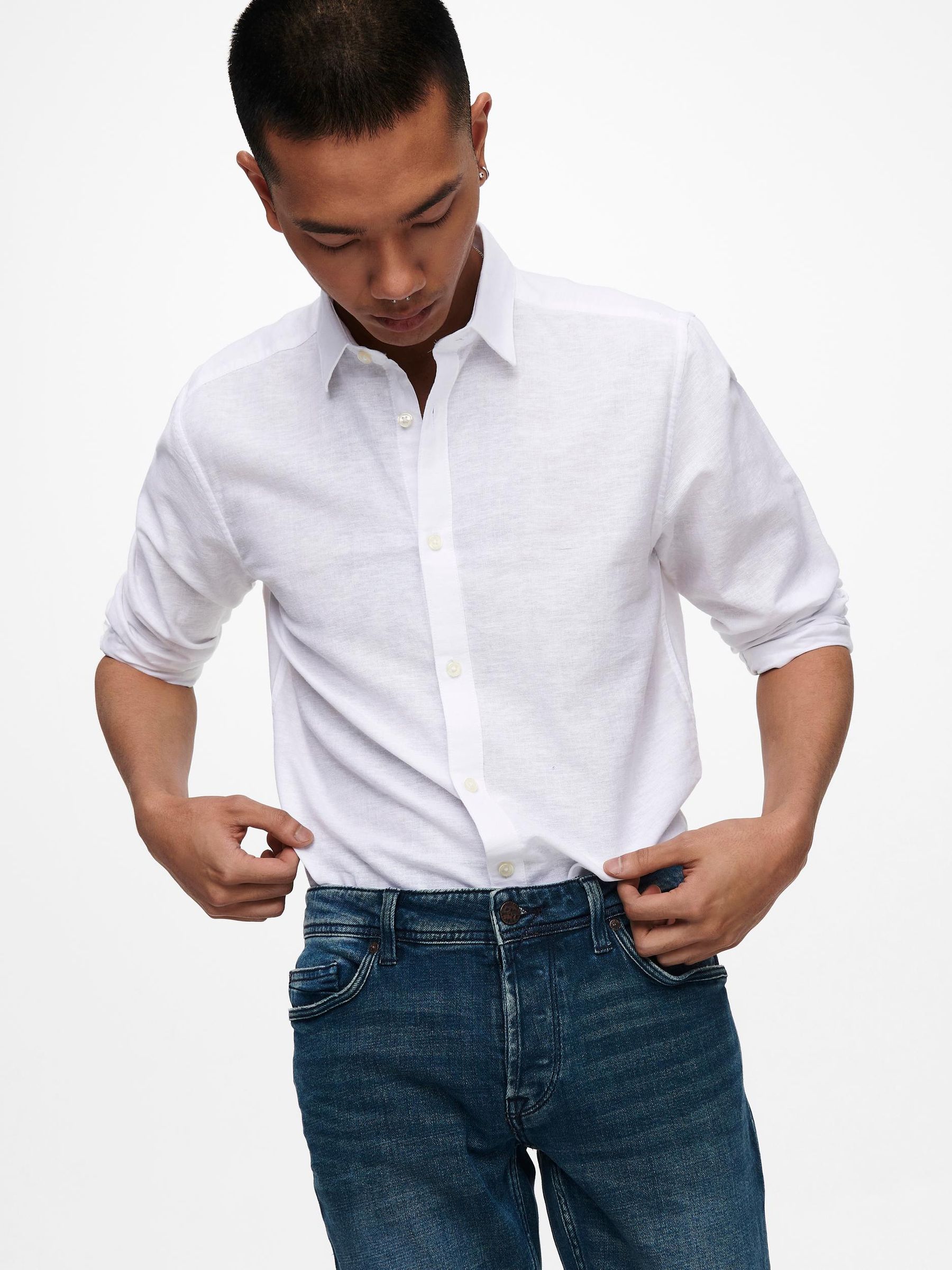 ONLY&SONS_SpringSummer2019_2955891_22012321_8.jpg Leichtes Langarm Hemd ONSCAIDEN