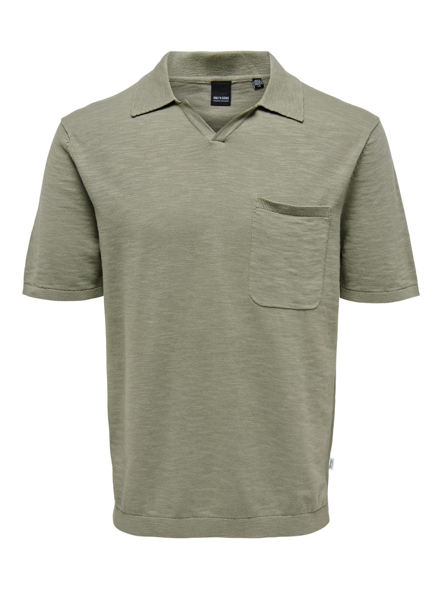 ONLY&SONS_Springsummer_4126906_22019517_copy.jpg Einfarbiges Polo Hemd aus Baumwolle Kurzarm Shirt ONSACE