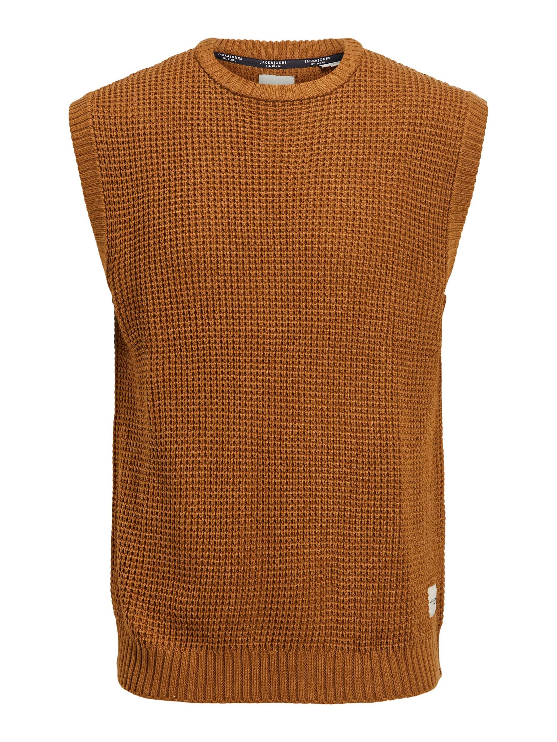 JACK&JONES_All-year_3902335_12211278.jpg Dicker Grobstrick Pullunder Sweater ohne Ärmel Warmer Pullover JJENICK