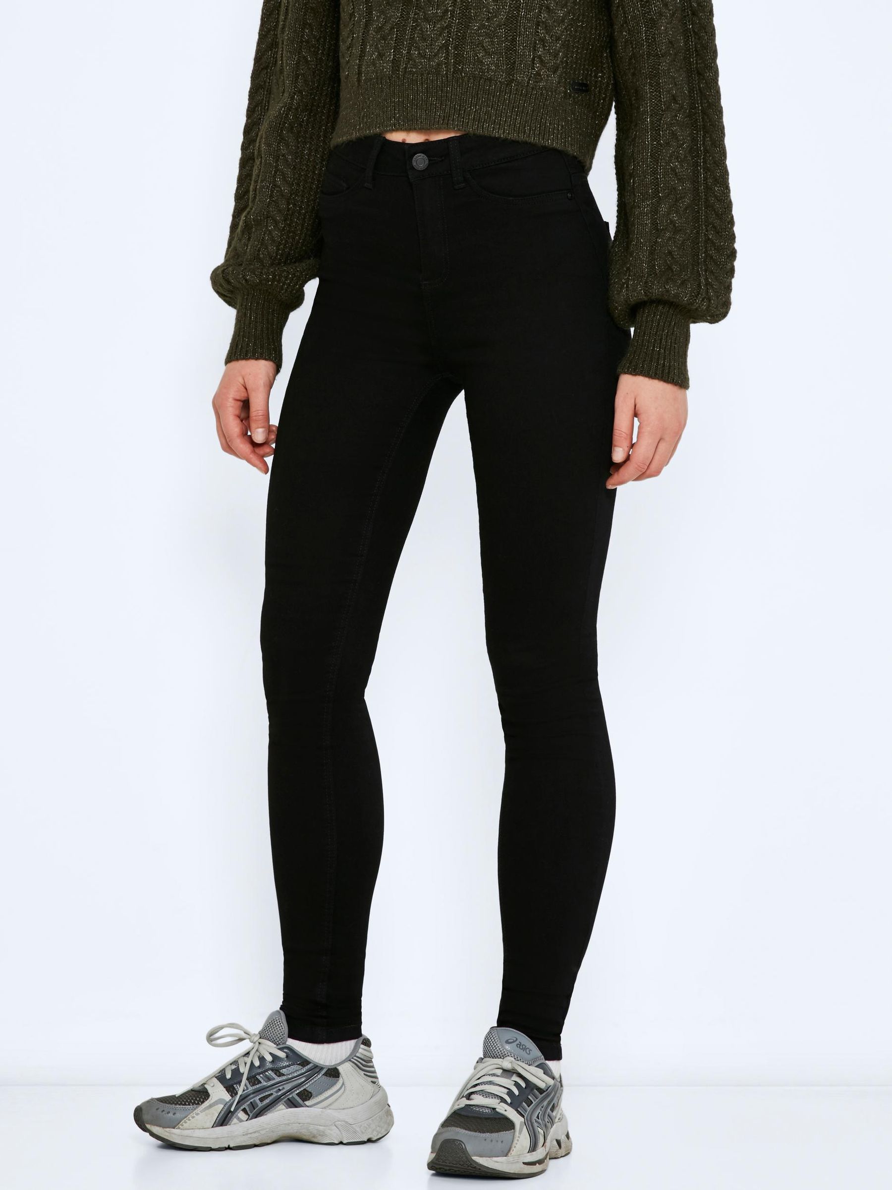 Noisy May NOISY MAY Skinny Fit Jeans NMCALLIE – Schwarz, Bild 2