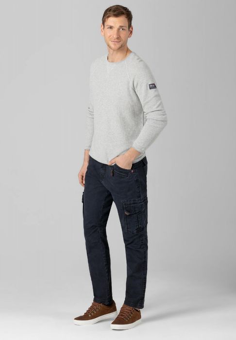 Timezone Timezone Cargo Denim Hose Regular BenTZ – Dunkelblau, Bild 5