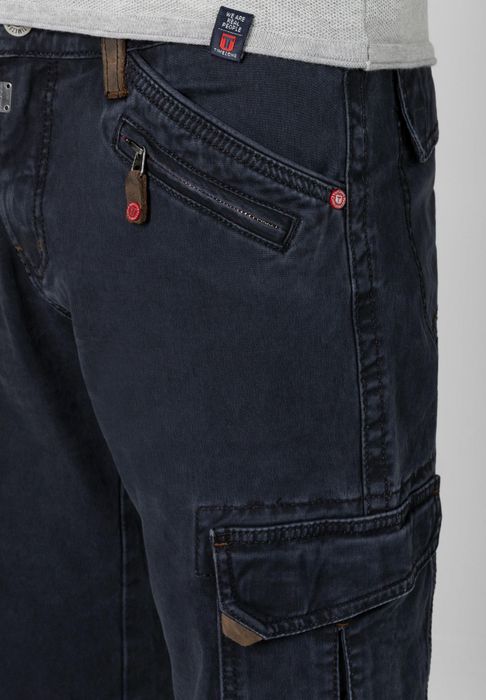 Timezone Timezone Cargo Denim Hose Regular BenTZ – Dunkelblau, Bild 4