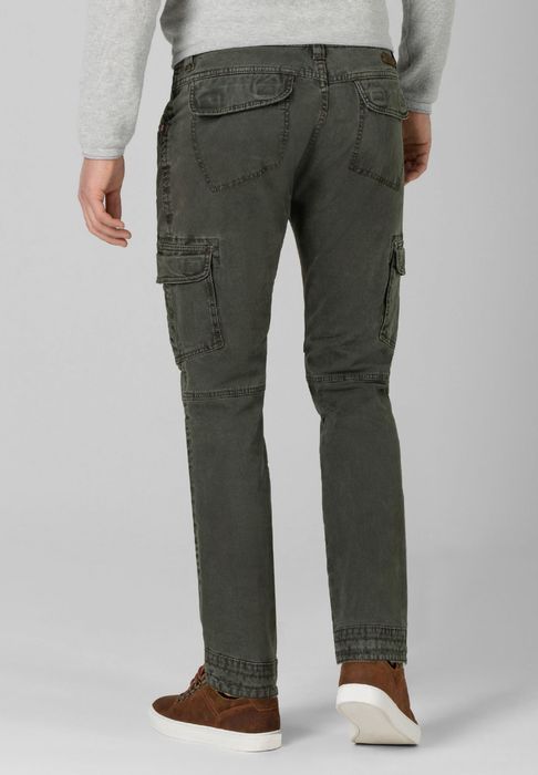 Timezone Timezone Cargo Denim Hose Regular BenTZ – Grün, Bild 3