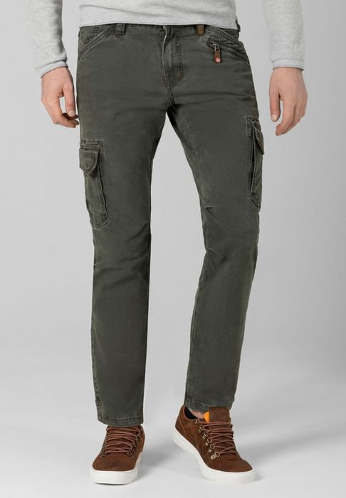 Timezone Cargo Denim Hose Regular BenTZ, Farbe: Grün