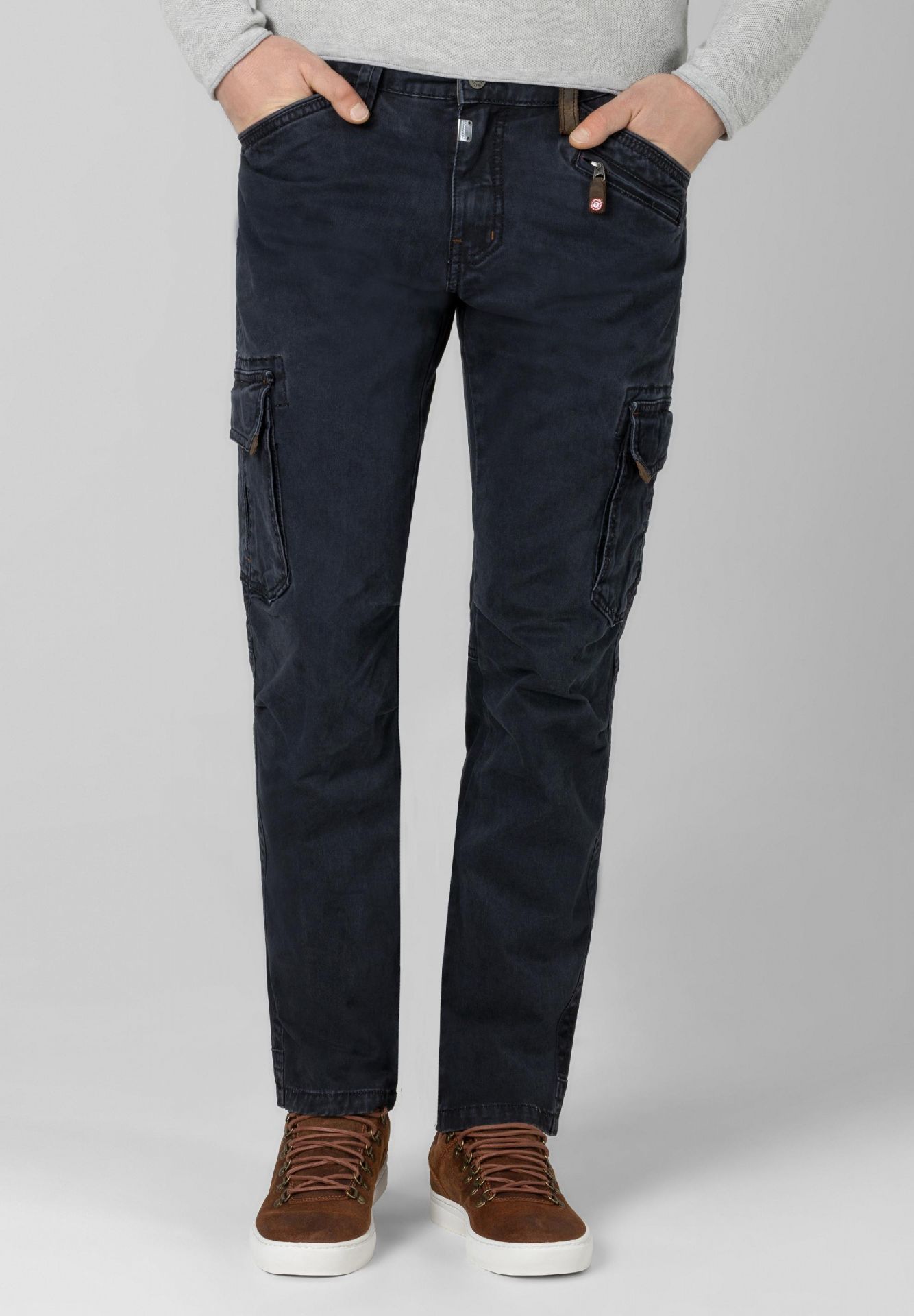 Timezone Timezone Cargo Denim Hose Regular BenTZ – Dunkelblau, Bild 2