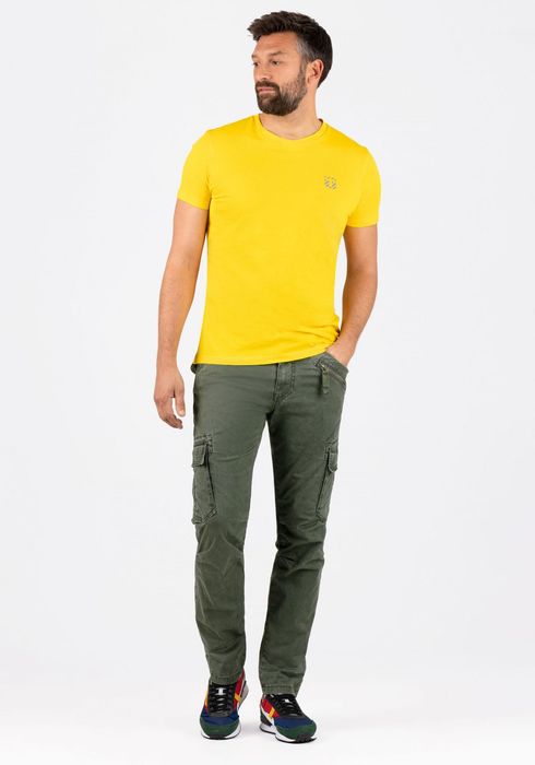 Timezone Timezone Cargo Denim Hose Regular BenTZ – Olive, Bild 4
