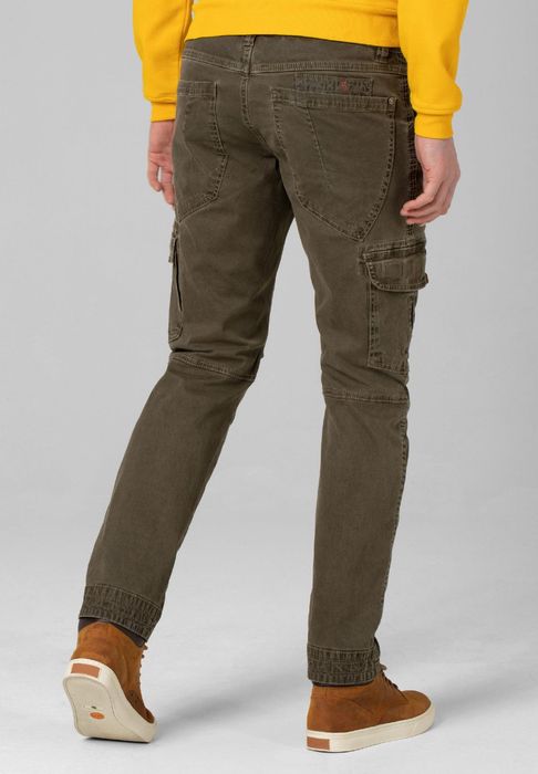 Timezone Timezone Hose Regular Fit mittlere Bundhöhe Slim Legs – Olive, Bild 4