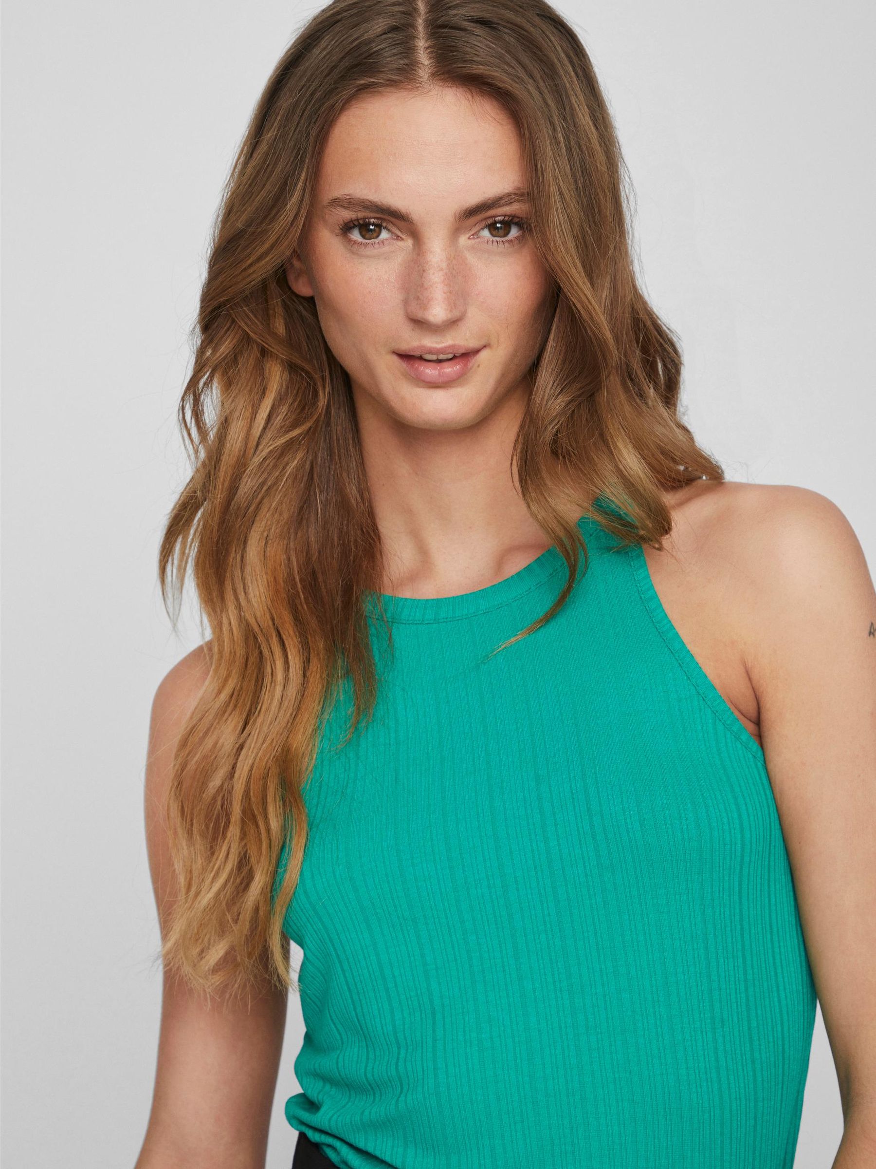 Vila Strap Top VIATHALIA – Grün, Bild 2
