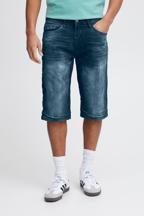 Blend BLEND Knielange Jeans Shorts DENIM CAPRI PANTS – Dunkelblau, Bild 3