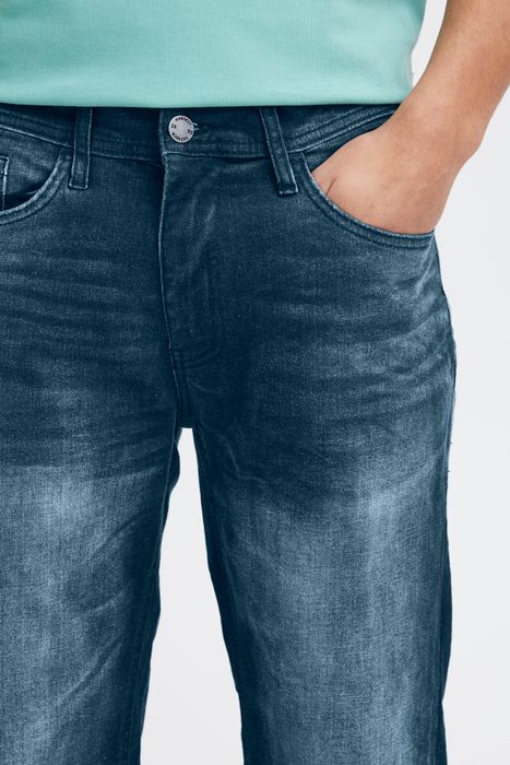 Blend BLEND Knielange Jeans Shorts DENIM CAPRI PANTS – Dunkelblau, Bild 4