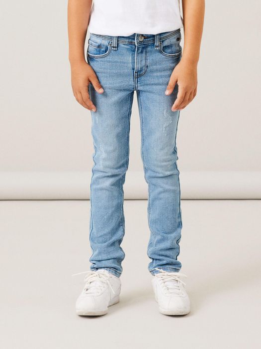 Name It NAME IT Straight Leg Jeans NKMSILAS – Hellblau, Bild 4