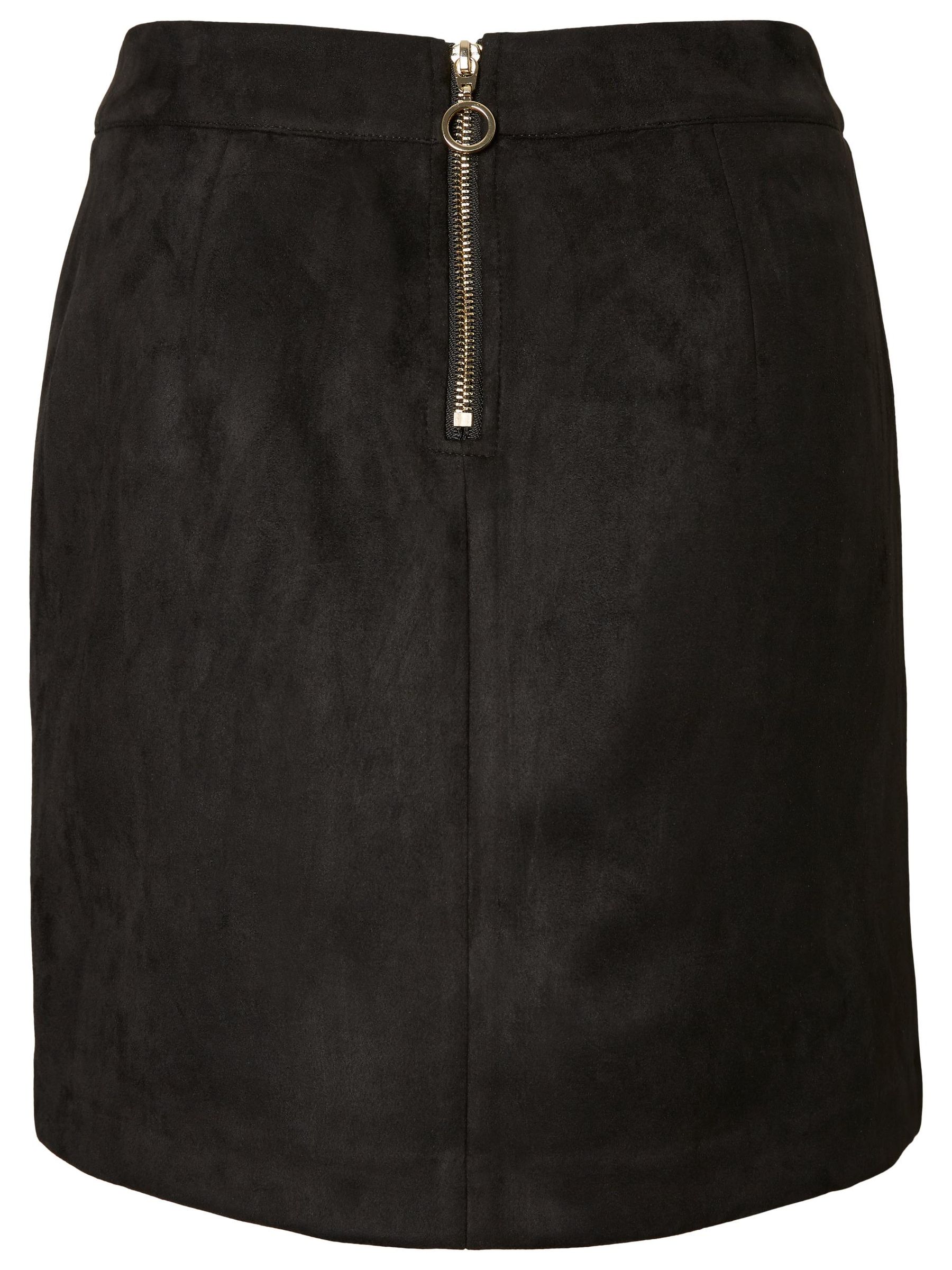 VERO-MODA_Noos2023_2990589_10210430_2.jpg Nicki Velours Minirock Kurzer Stretch Bleistiftrock