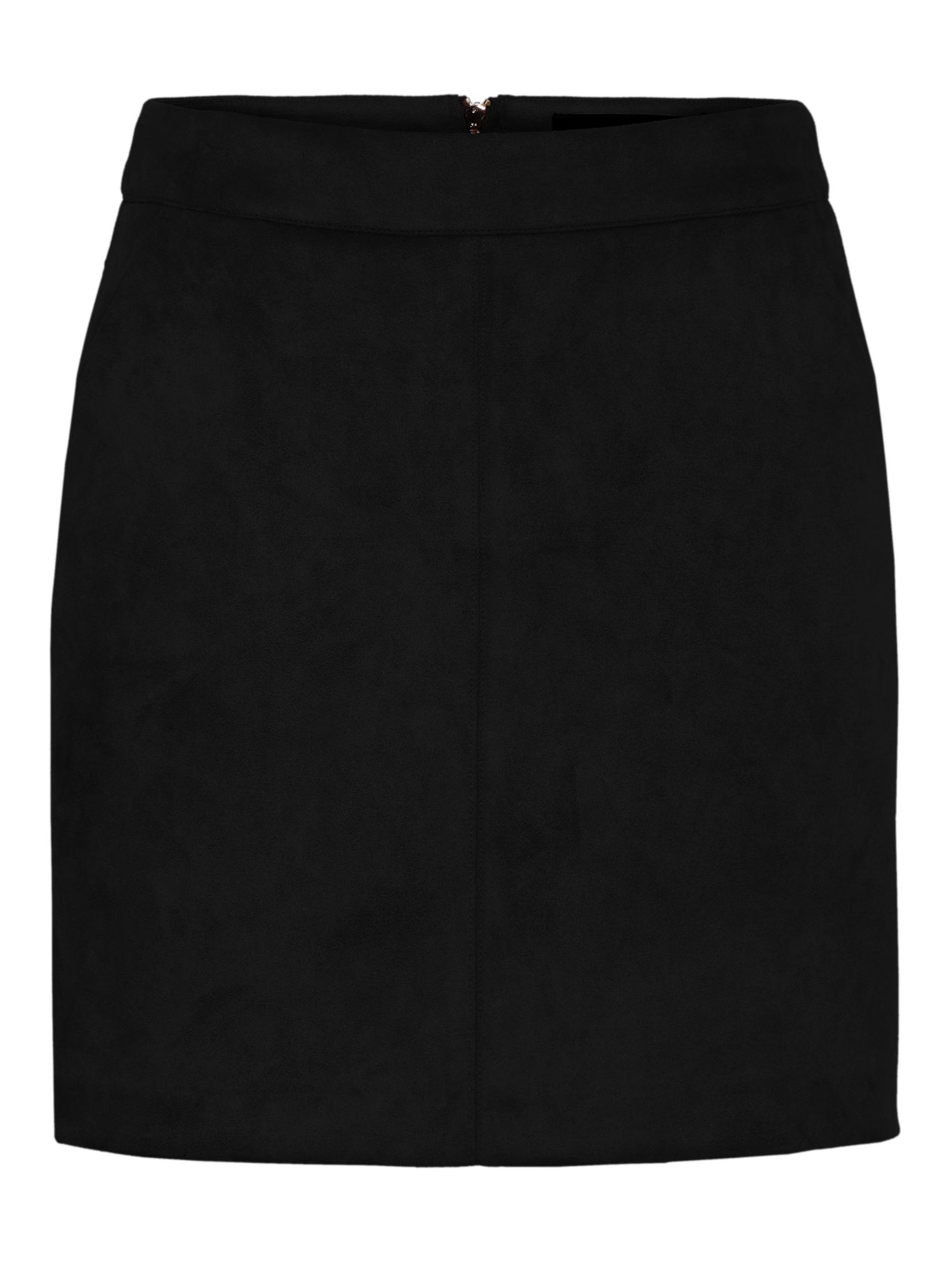 VERO-MODA_Noos2023_2990589_10210430.jpg Nicki Velours Minirock Kurzer Stretch Bleistiftrock
