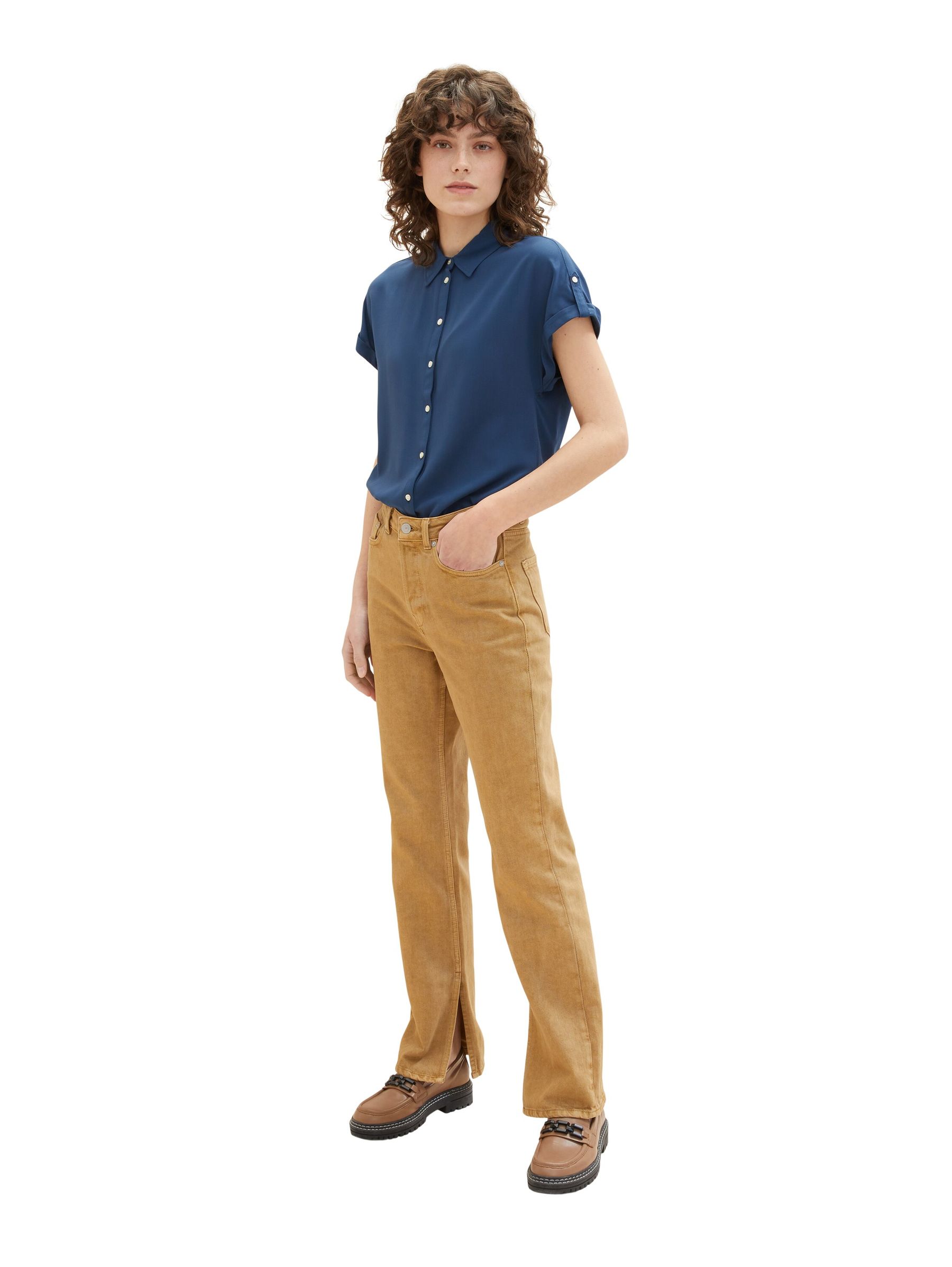 Tom-Tailor_304_11758_1037229_2.jpg Lockere Bluse Kurzarm Legeres Kragenhemd