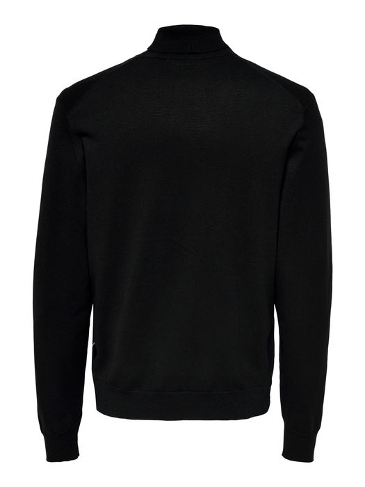 Only & Sons ONLY & SONS Rollkragen Pullover ONSWYLER – Schwarz, Bild 8