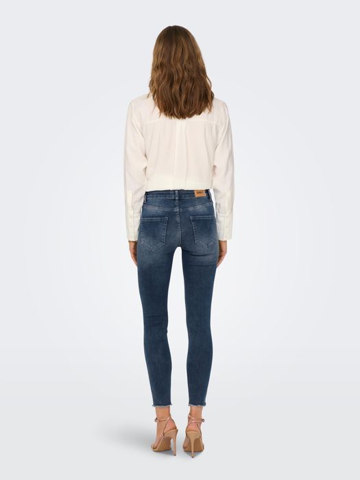 Only ONLY Skinny Fit Jeans ONLBLUSH – Blau, Bild 4