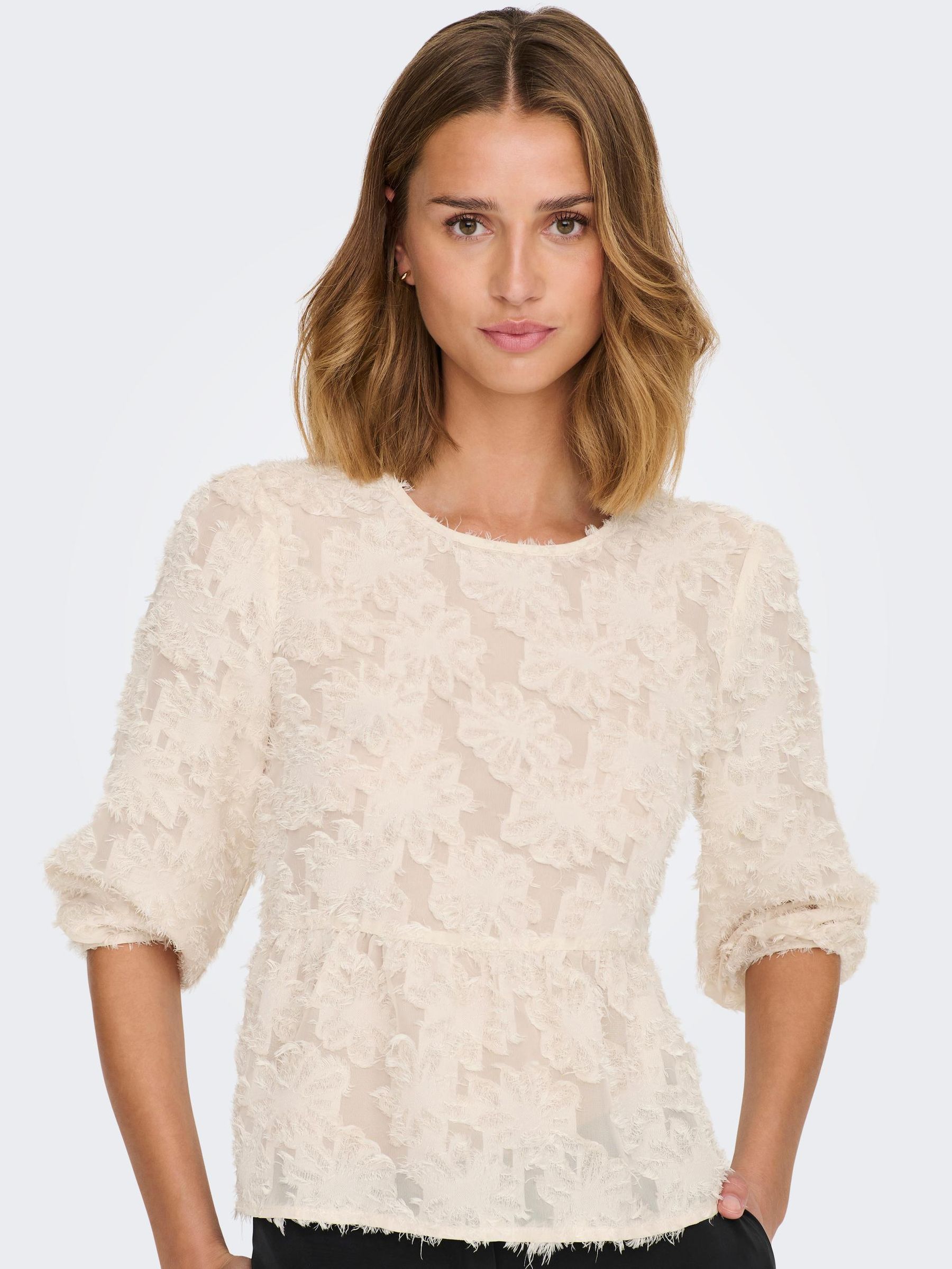 JDY_AutumnWinter2022_4107408_15281522_6.jpg Elegante 3/4 Arm Mesh Bluse JDYKING