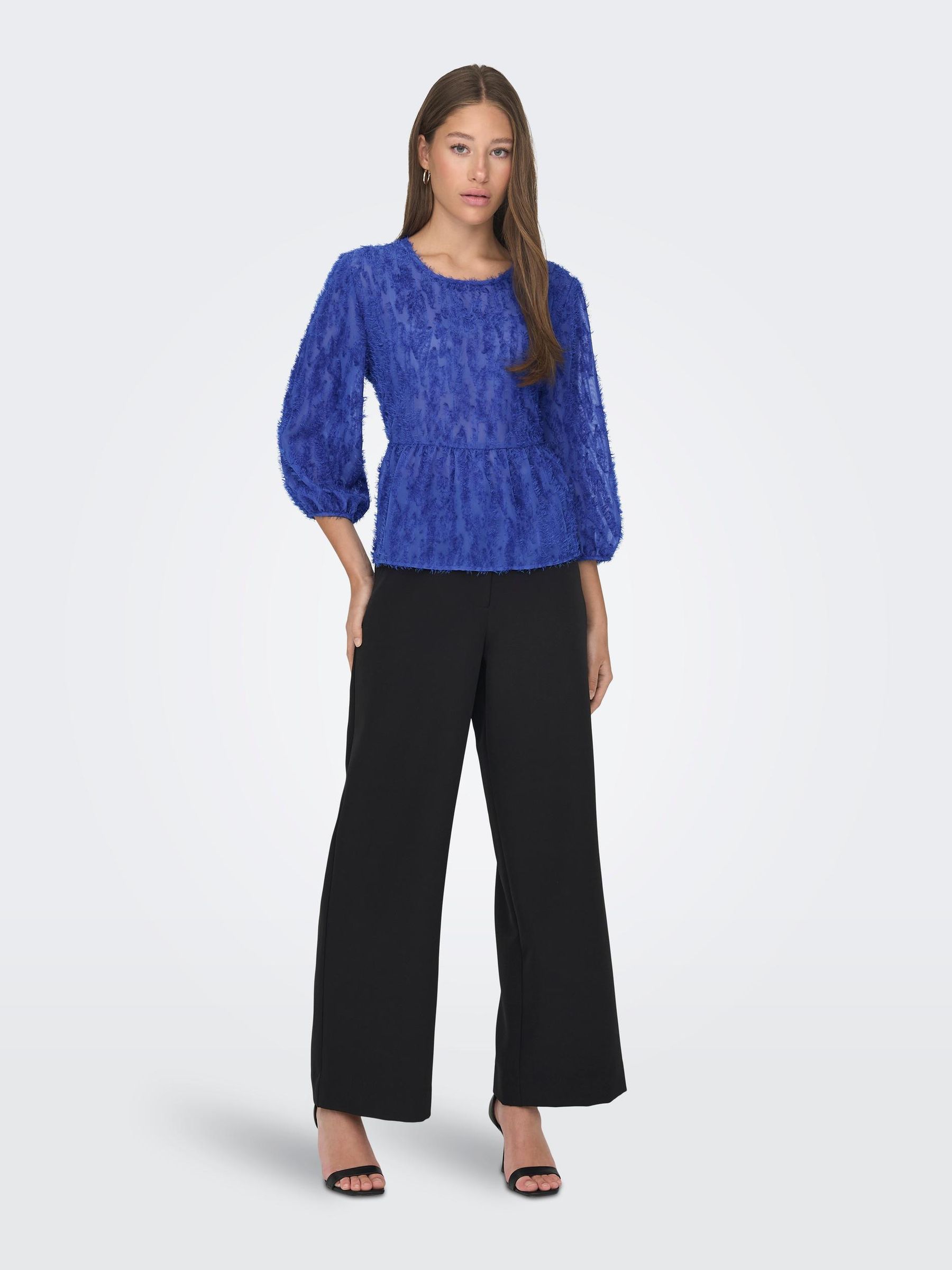 JDY_AutumnWinter2022_4283757_15281522_4.jpg Elegante 3/4 Arm Mesh Bluse JDYKING
