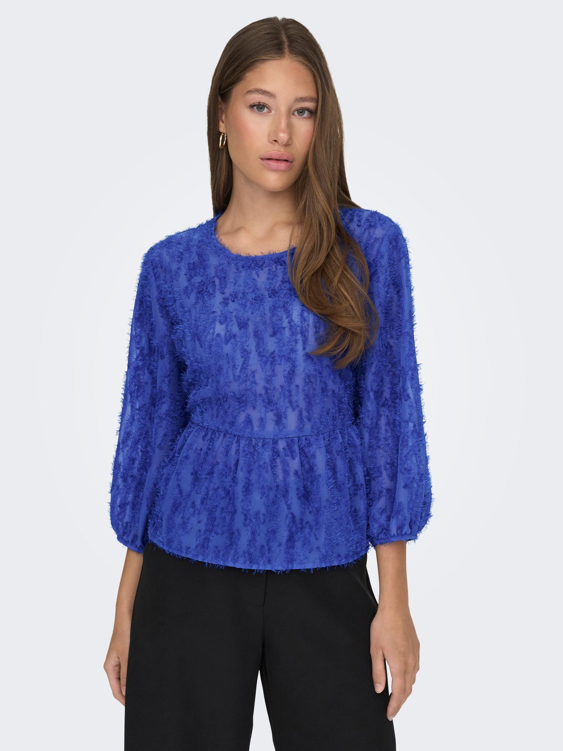 JDY_AutumnWinter2022_4283757_15281522_6.jpg Elegante 3/4 Arm Mesh Bluse JDYKING