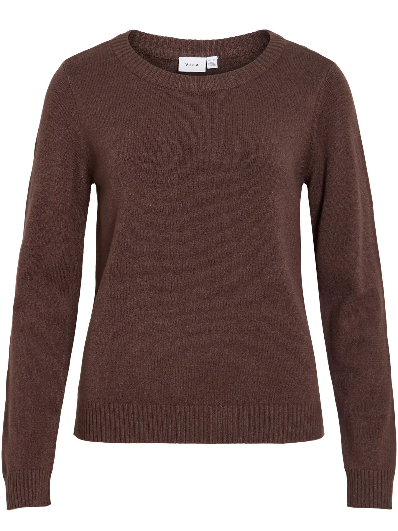 Dünner Rundhals Strickpullover VIRIL Dünner Rundhals Strickpullover VIRIL