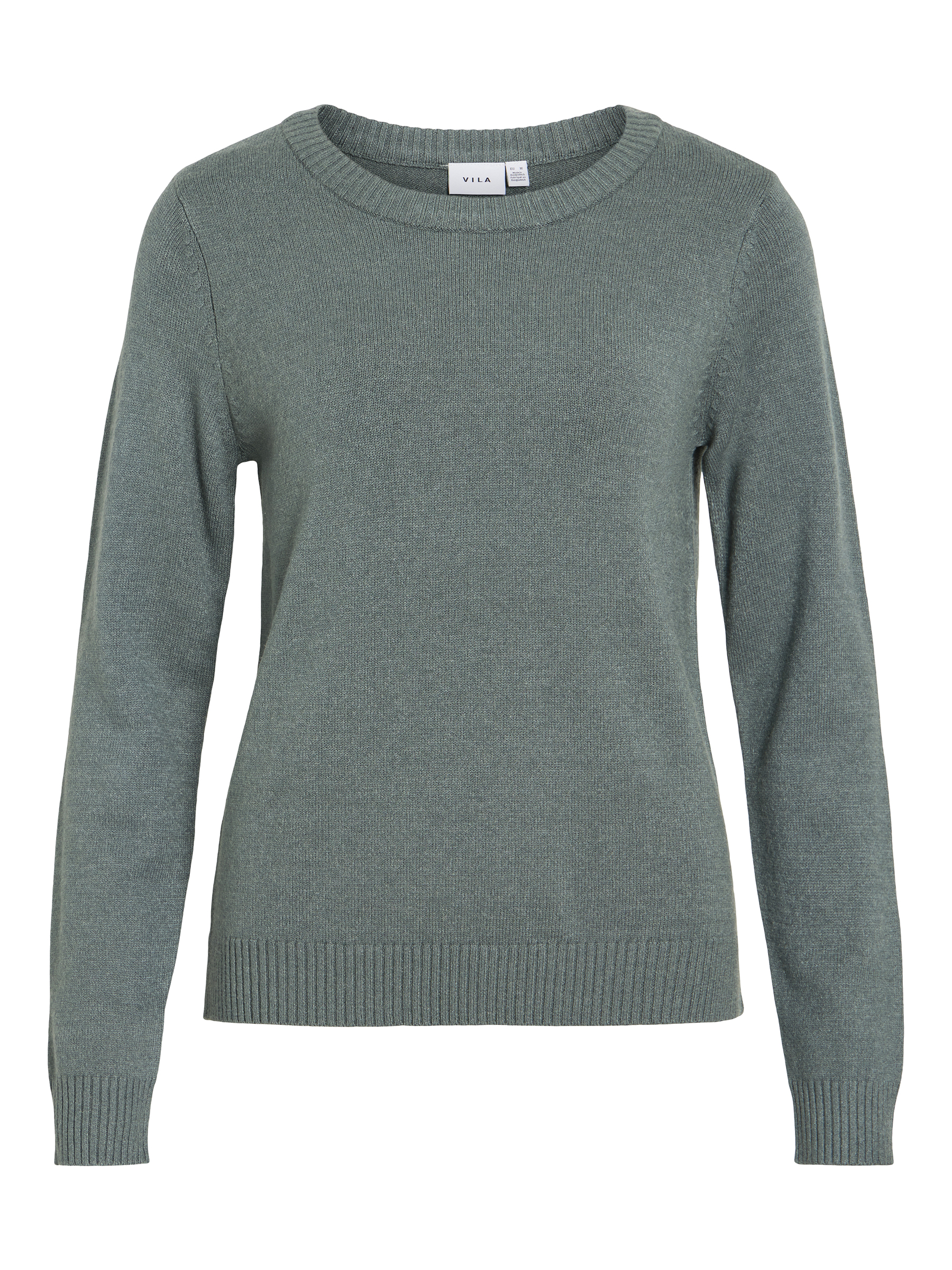 Dünner Rundhals Strickpullover VIRIL Dünner Rundhals Strickpullover VIRIL