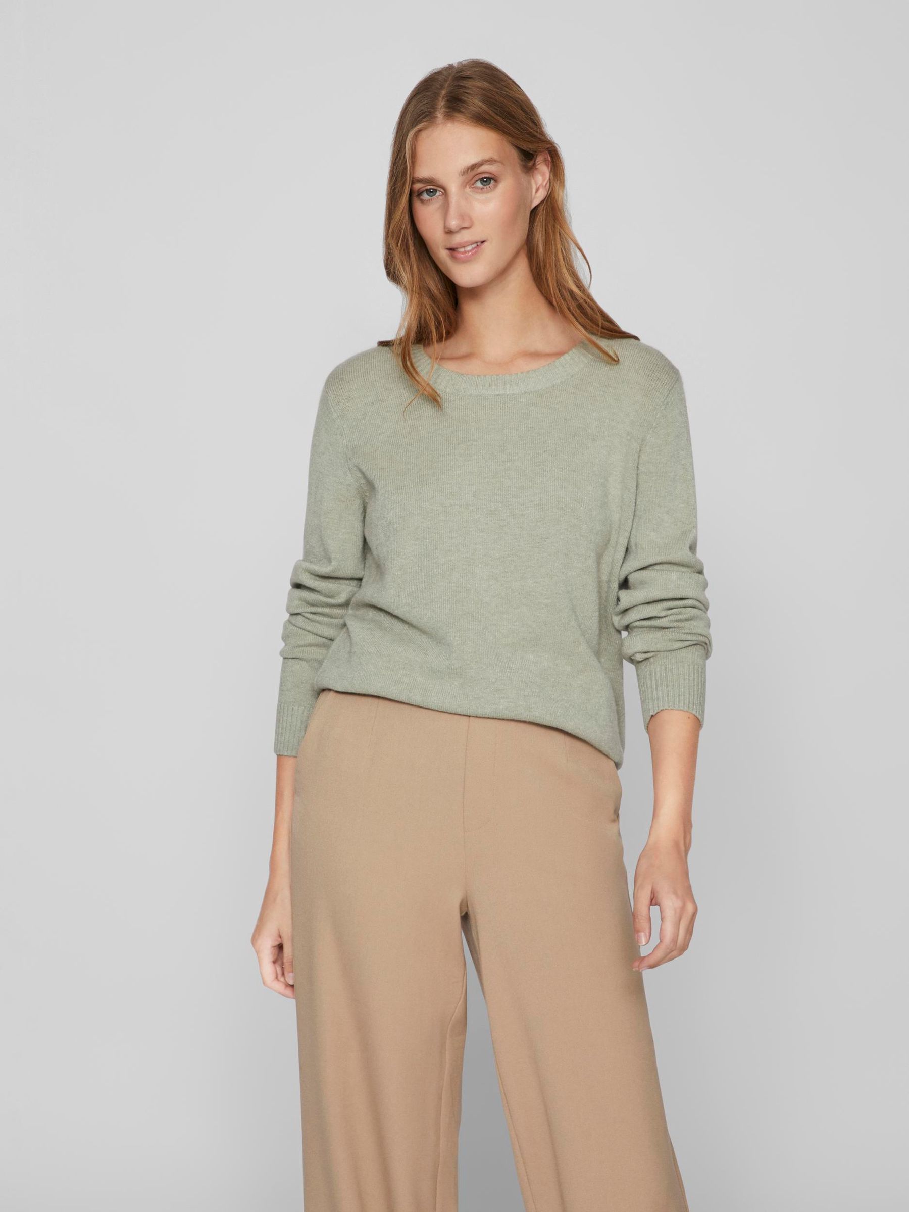 VILA_NOOS2024_4482753_14054177_3.jpg Dünner Rundhals Strickpullover VIRIL