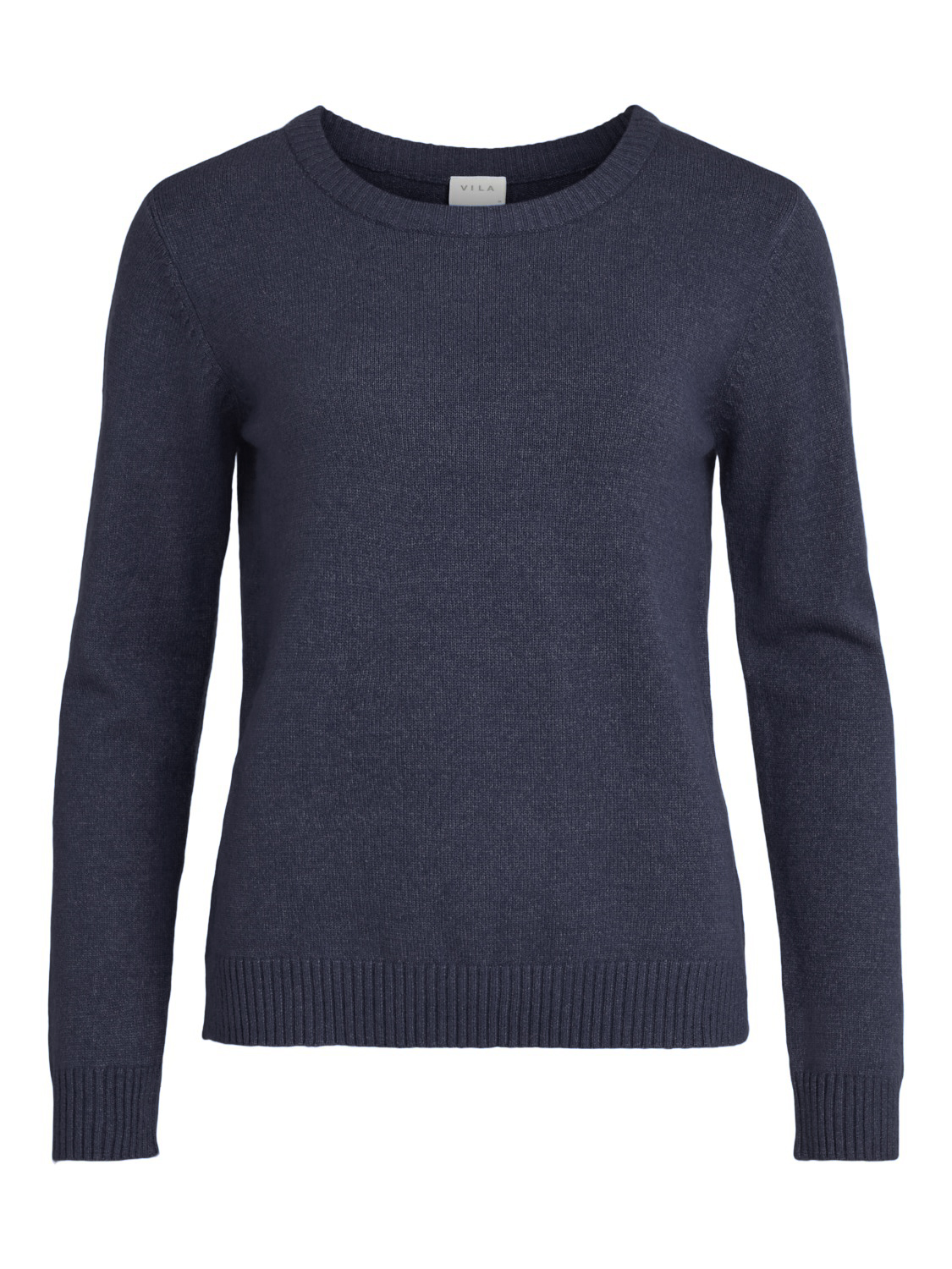 Dünner Rundhals Strickpullover VIRIL Dünner Rundhals Strickpullover VIRIL